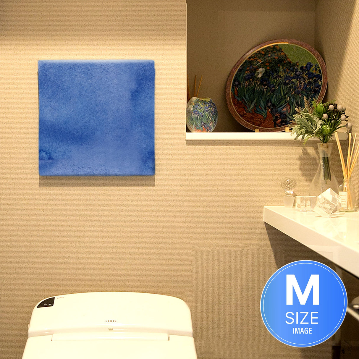 Geometric pattern fabric board Interior goods Art panel Canvas patt-1803-122