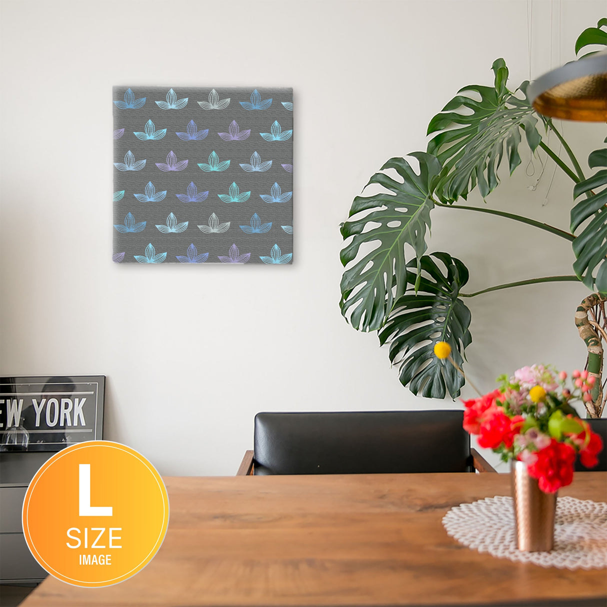 北欧のファブリックパネル インテリア雑貨 アートパネル キャンバス patt-1902-190