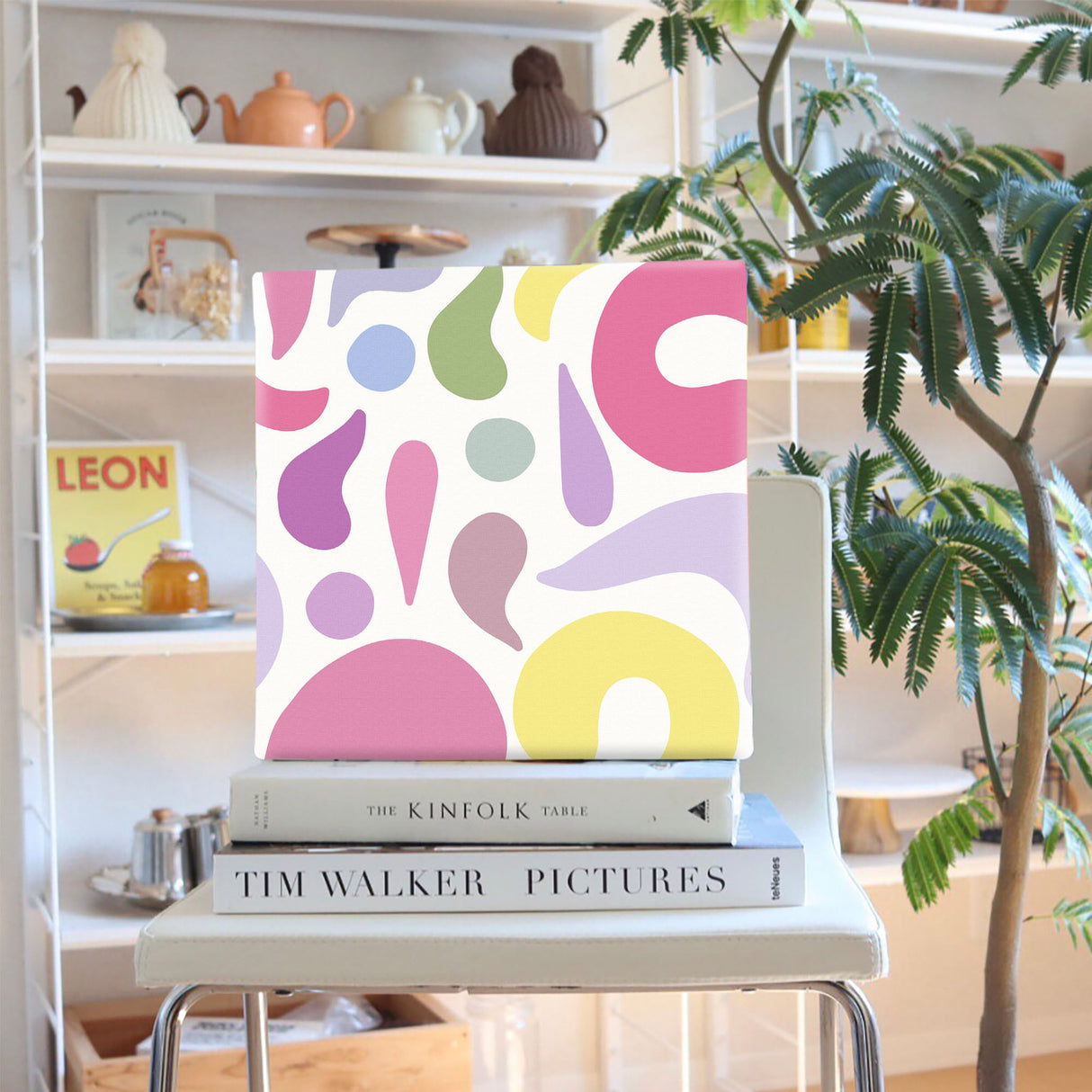 北欧のファブリックパネル インテリア雑貨 アートパネル キャンバス patt-1902-424