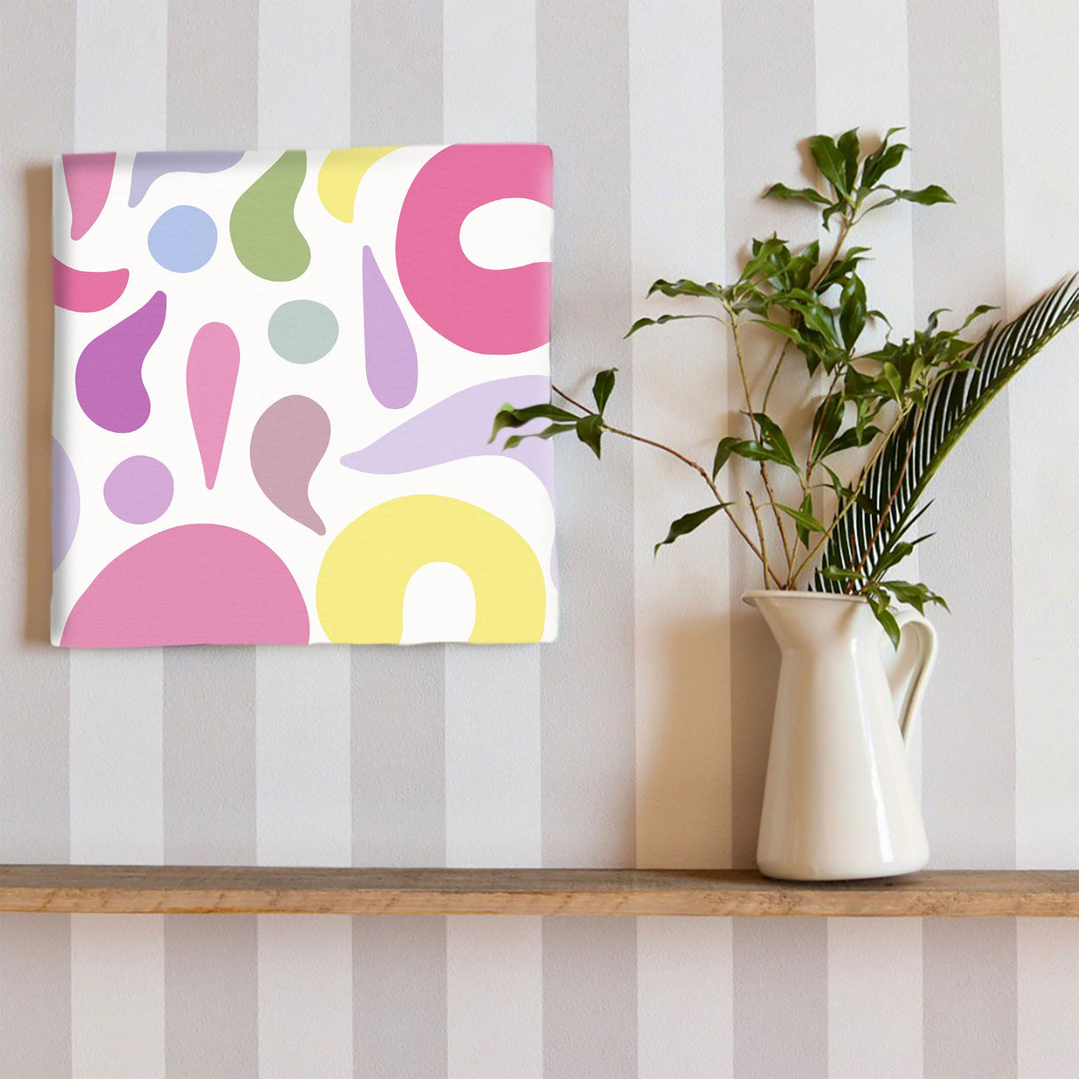 北欧のファブリックパネル インテリア雑貨 アートパネル キャンバス patt-1902-424