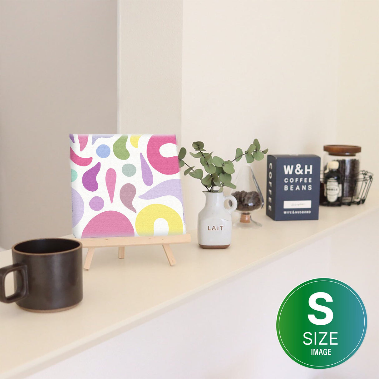 北欧のファブリックパネル インテリア雑貨 アートパネル キャンバス patt-1902-424