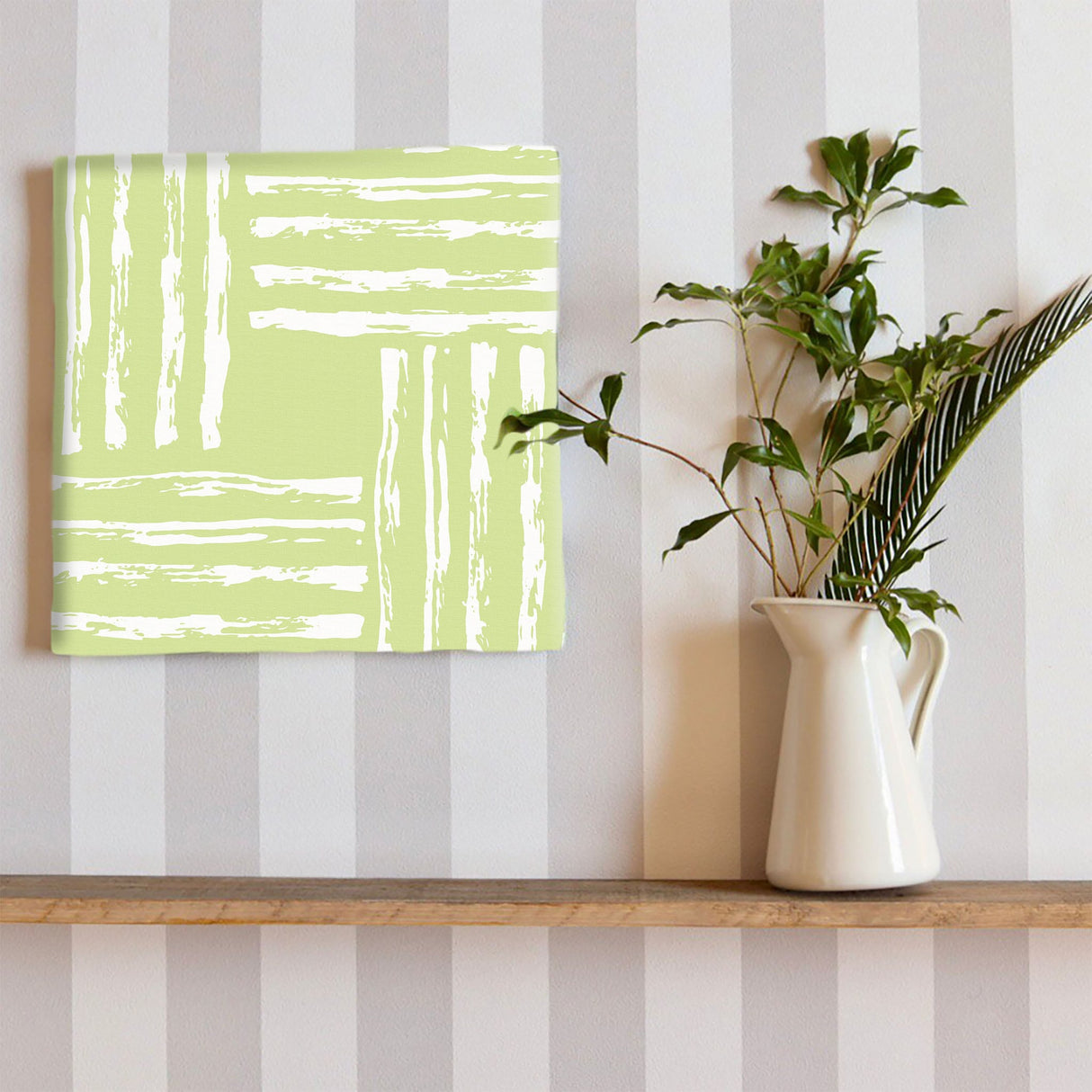 Scandinavian wall art, interior goods, art panel, canvas, patt-1902-542