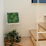 ボタニカルのファブリックパネル インテリア雑貨 アートパネル キャンバス グリーン 植物 patt-2003-04