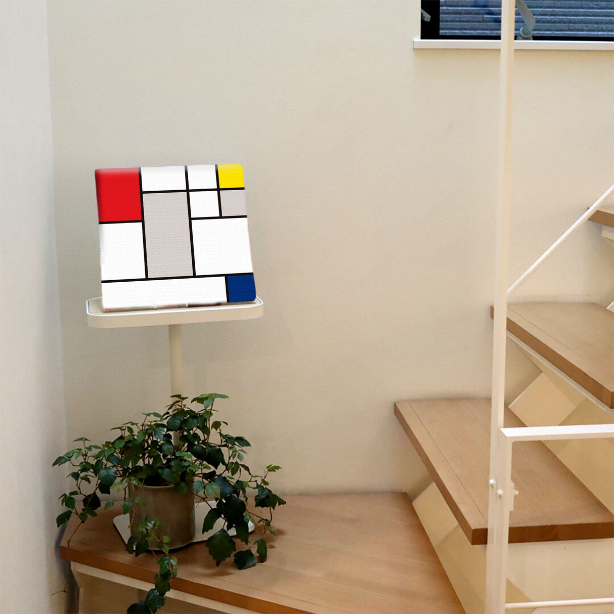 幾何学模様のファブリックパネル インテリア雑貨 アートパネル キャンバス カラフル  patt-2107-006