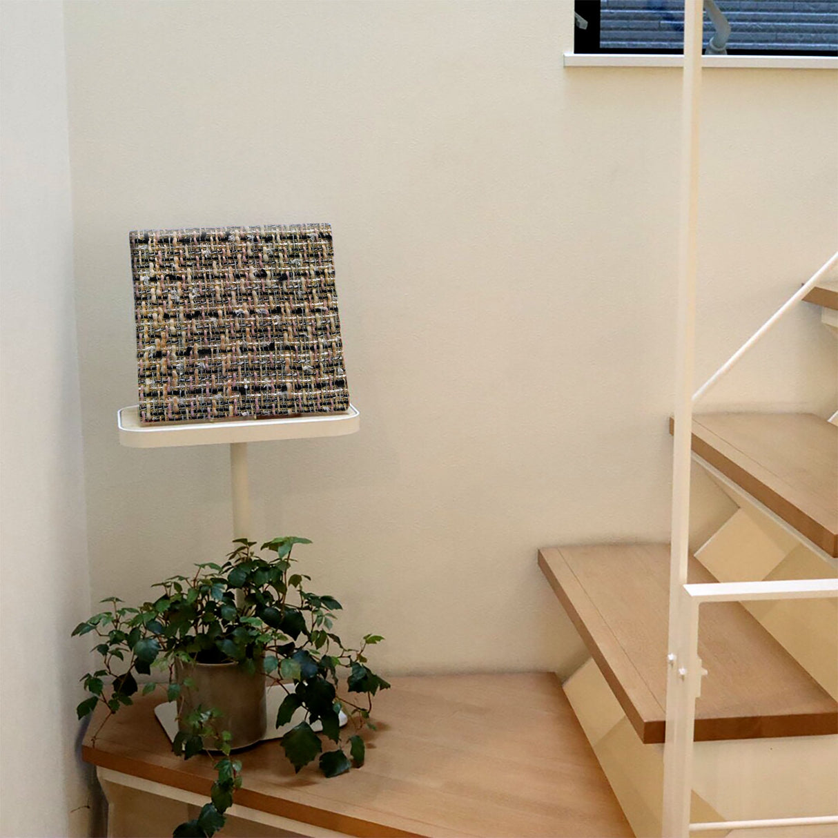 ファブリック柄の壁掛けアート インテリア雑貨 アートパネル キャンバス 幾何学模様  patt-2112-005