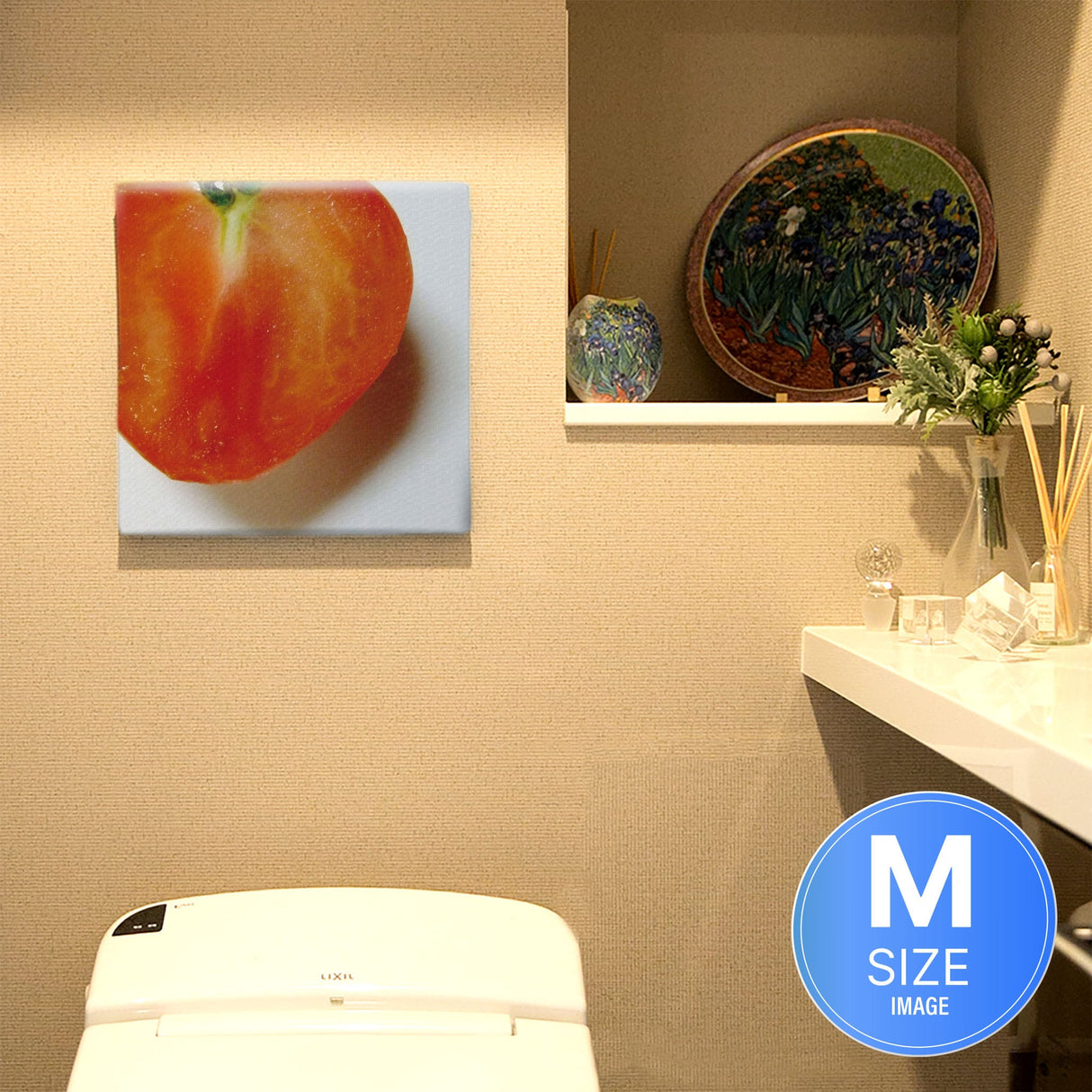 野菜モチーフのファブリック 壁掛け アート pho-0003