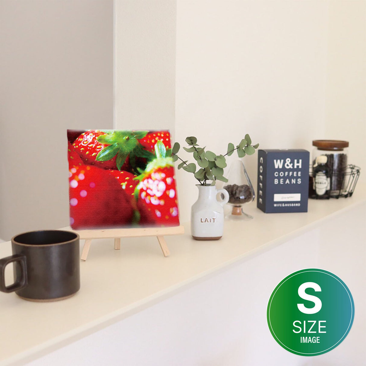 イチゴのインテリア小物 ウォールデコ インテリア pho-0005