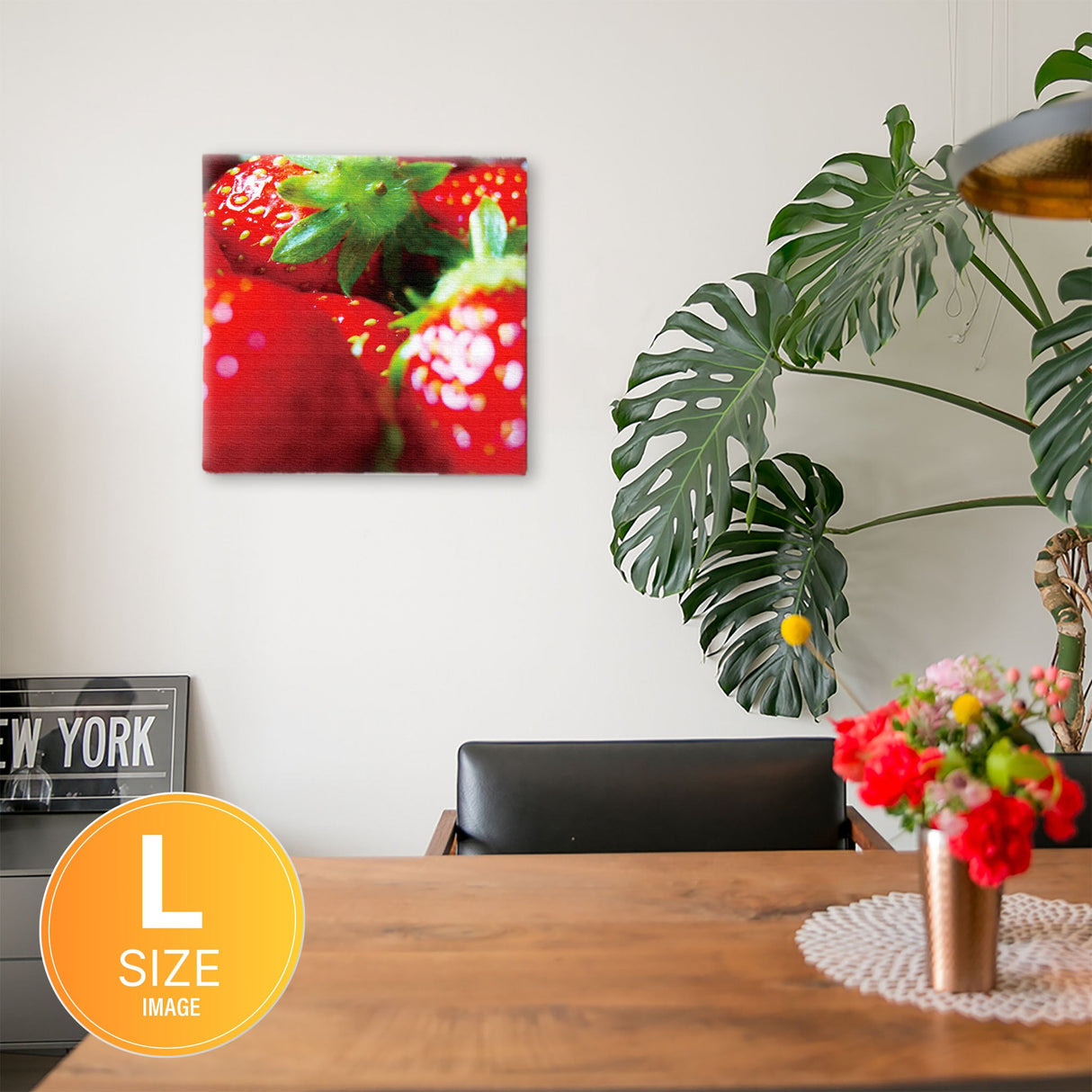 イチゴのインテリア小物 ウォールデコ インテリア pho-0005