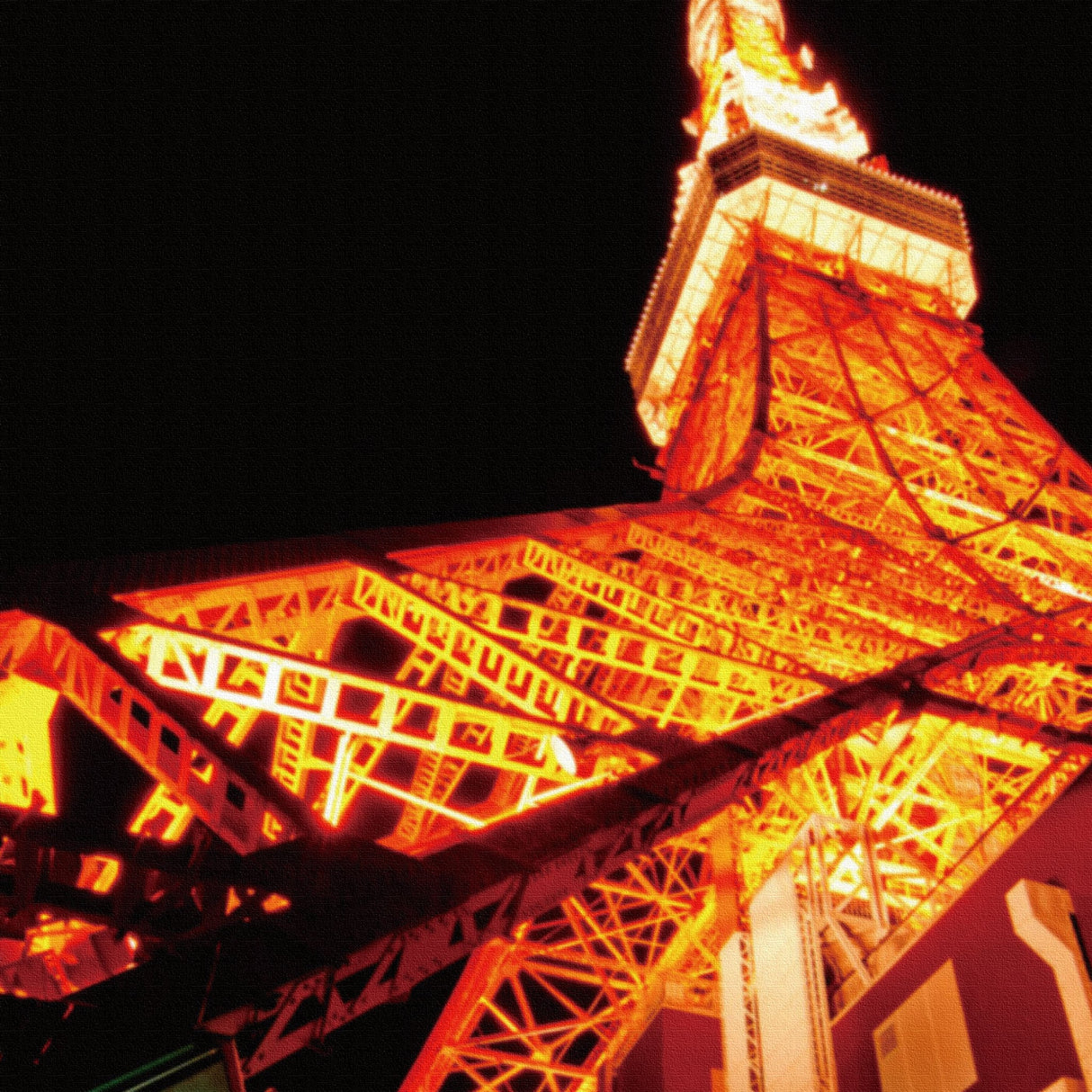 東京タワーのインテリア小物 壁掛け アート pho-0012