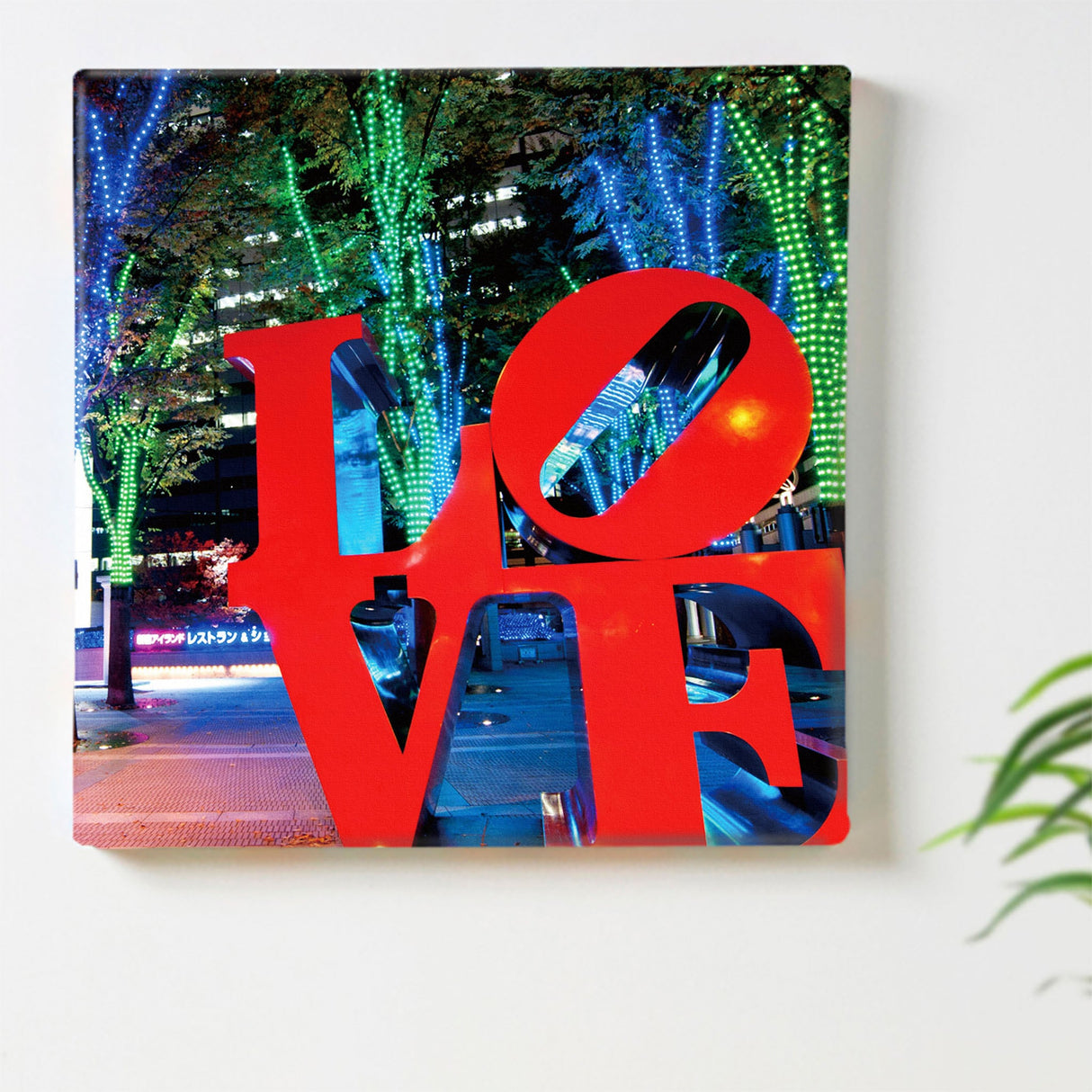 LOVEモチーフのファブリックパネル 一人暮らし インテリア pho-0013