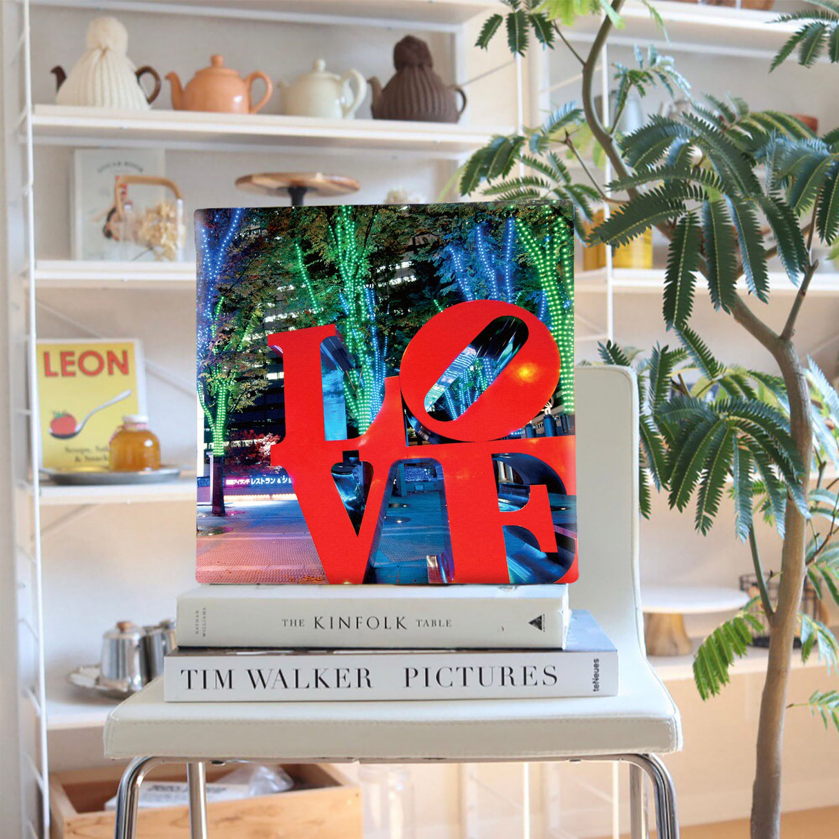 LOVEモチーフのファブリックパネル 一人暮らし インテリア pho-0013