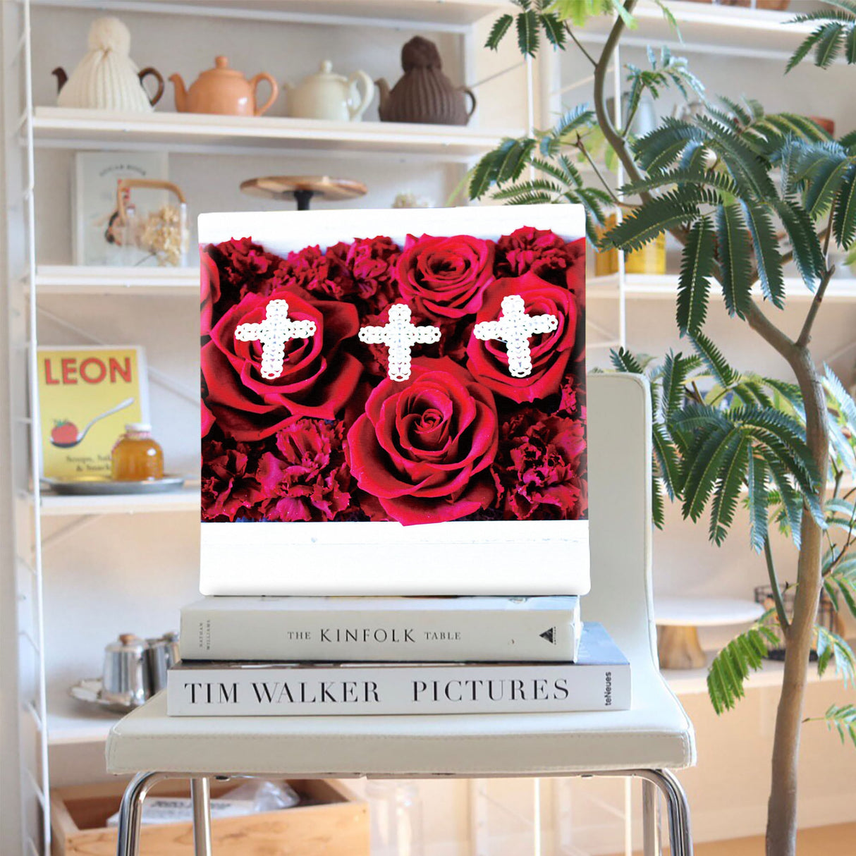 バラのインテリア小物 ポスター アート pho-0015