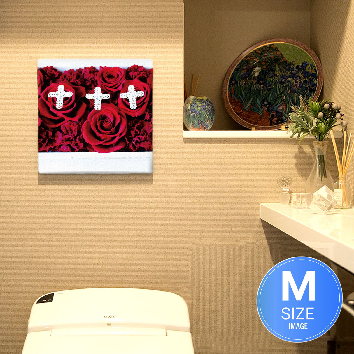 バラのインテリア小物 ポスター アート pho-0015