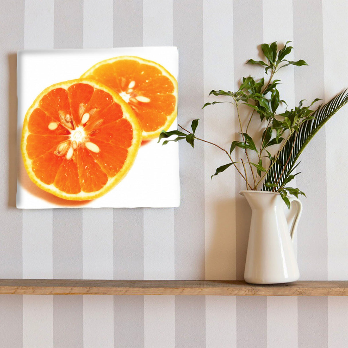 オレンジのインテリア小物 アート 雑貨 pho-0020