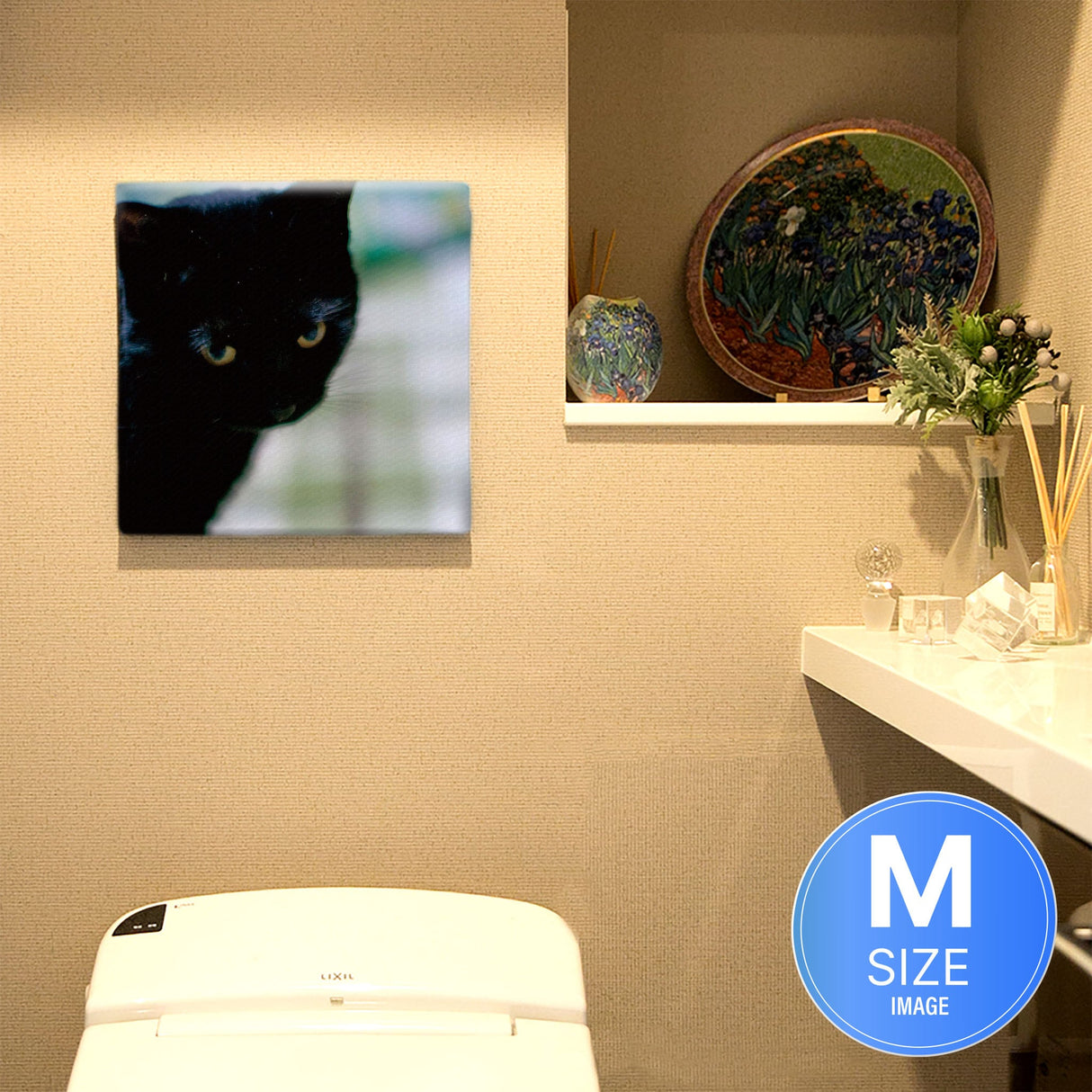 壁掛けインテリアならファブリックパネル|猫 インテリア 雑貨 pho-0030