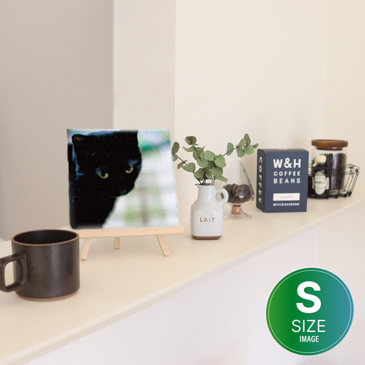 壁掛けインテリアならファブリックパネル|猫 インテリア 雑貨 pho-0030