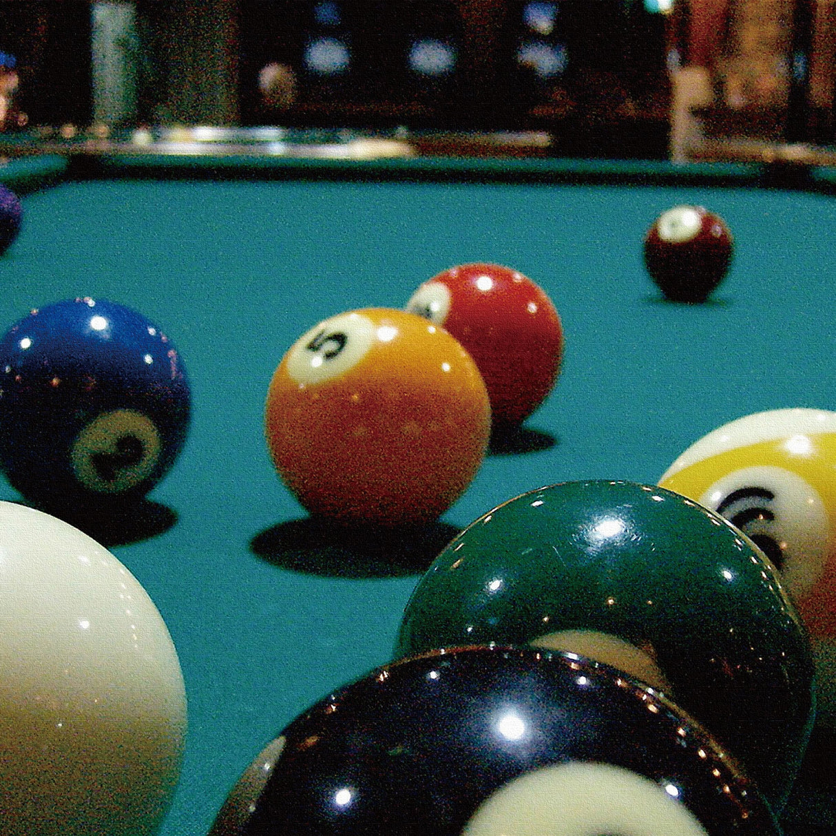 壁掛けインテリアにファブリックパネル|ビリヤード ウォールデコ インテリア pho-0034