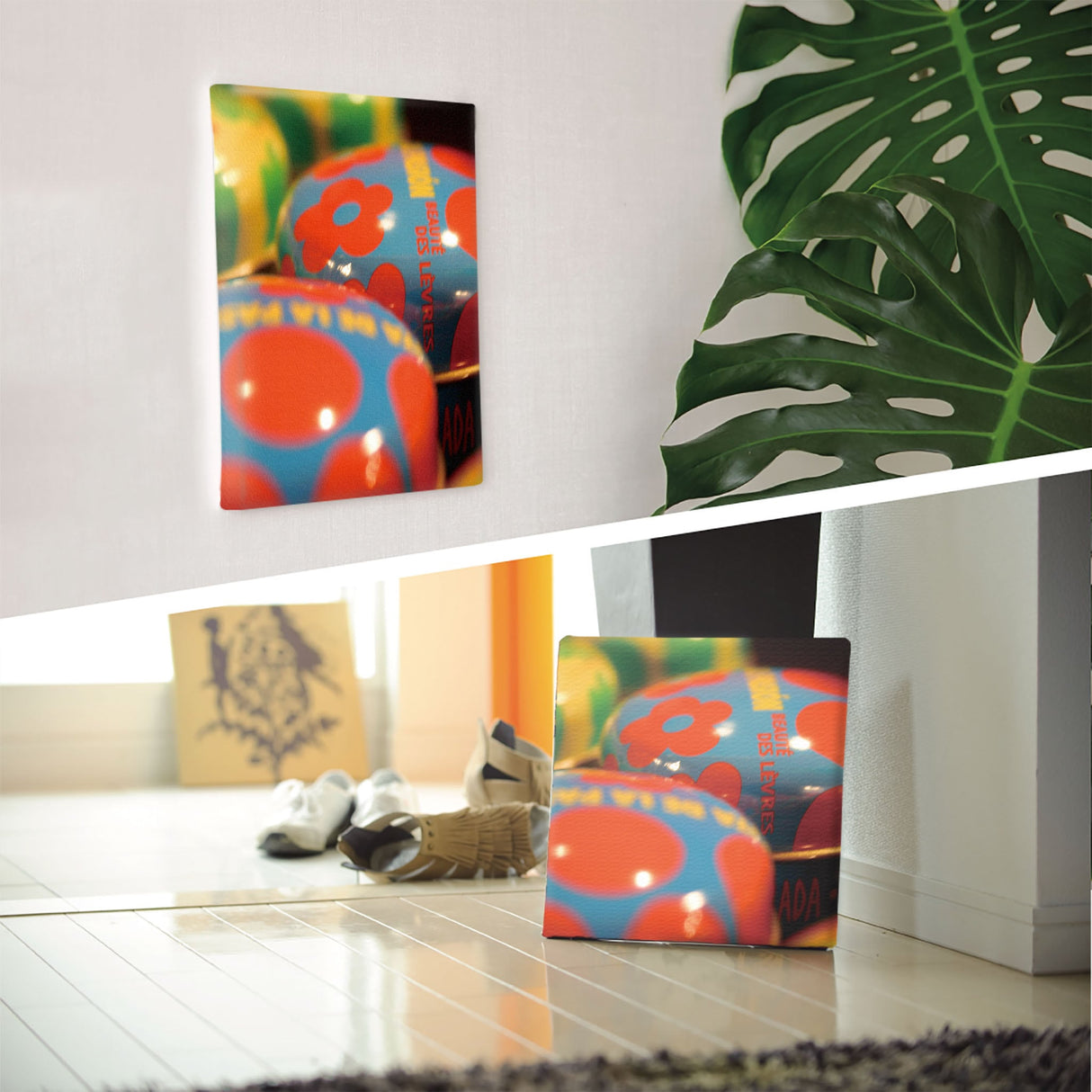 Fabric panel using landscape photos of beverages Interior goods pho-0039