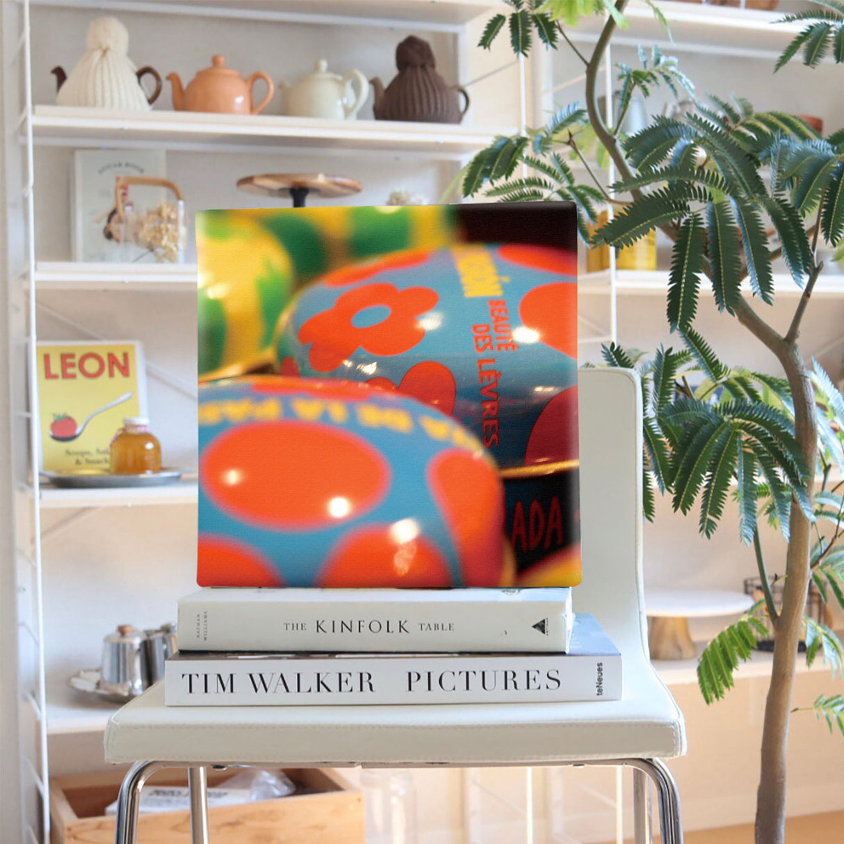 Fabric panel using landscape photos of beverages Interior goods pho-0039