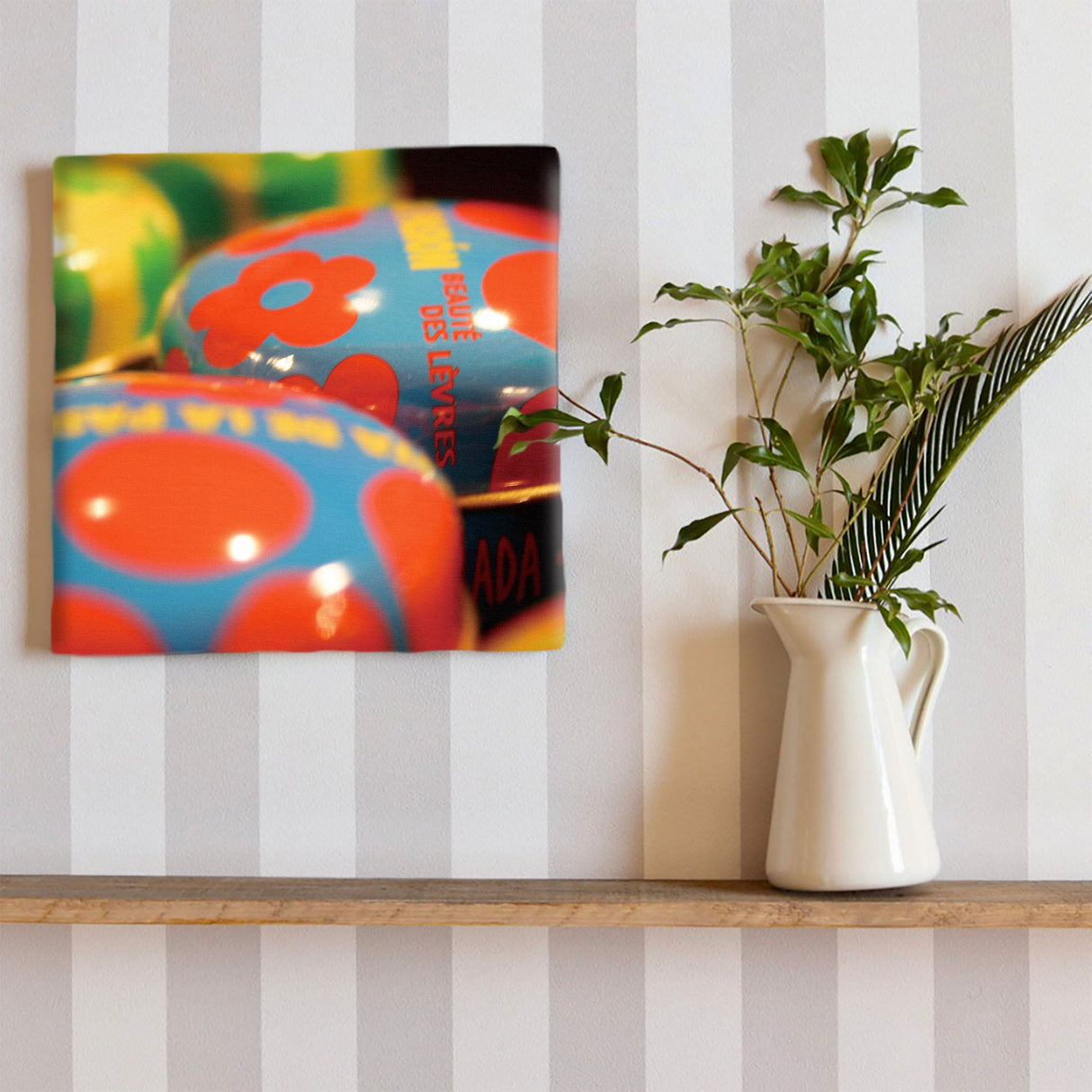 Fabric panel using landscape photos of beverages Interior goods pho-0039