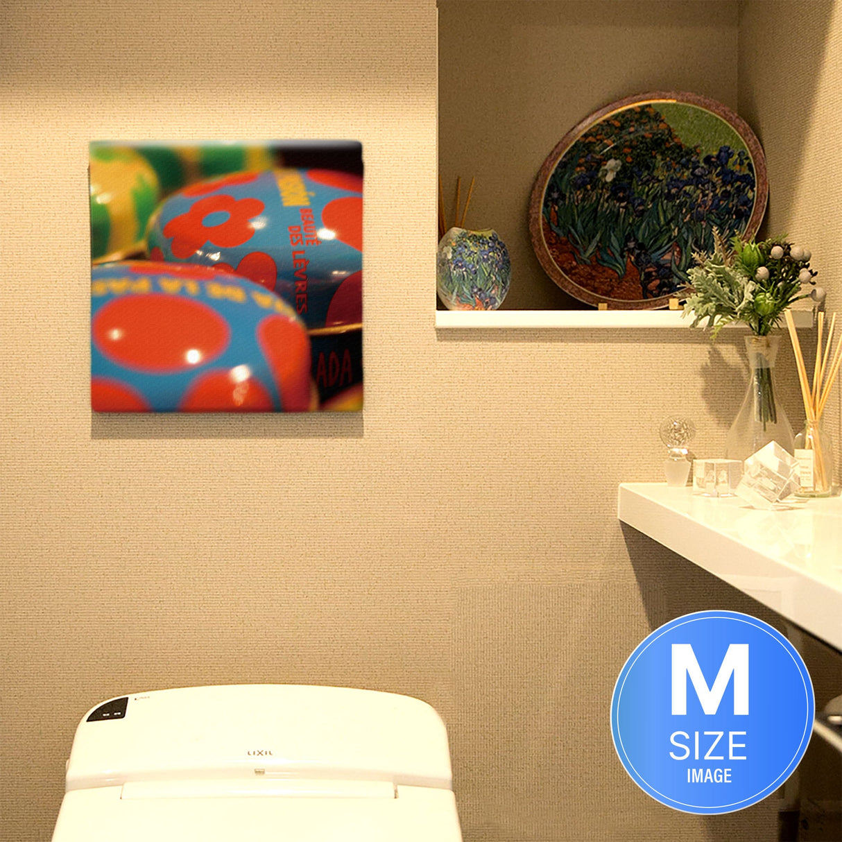 Fabric panel using landscape photos of beverages Interior goods pho-0039