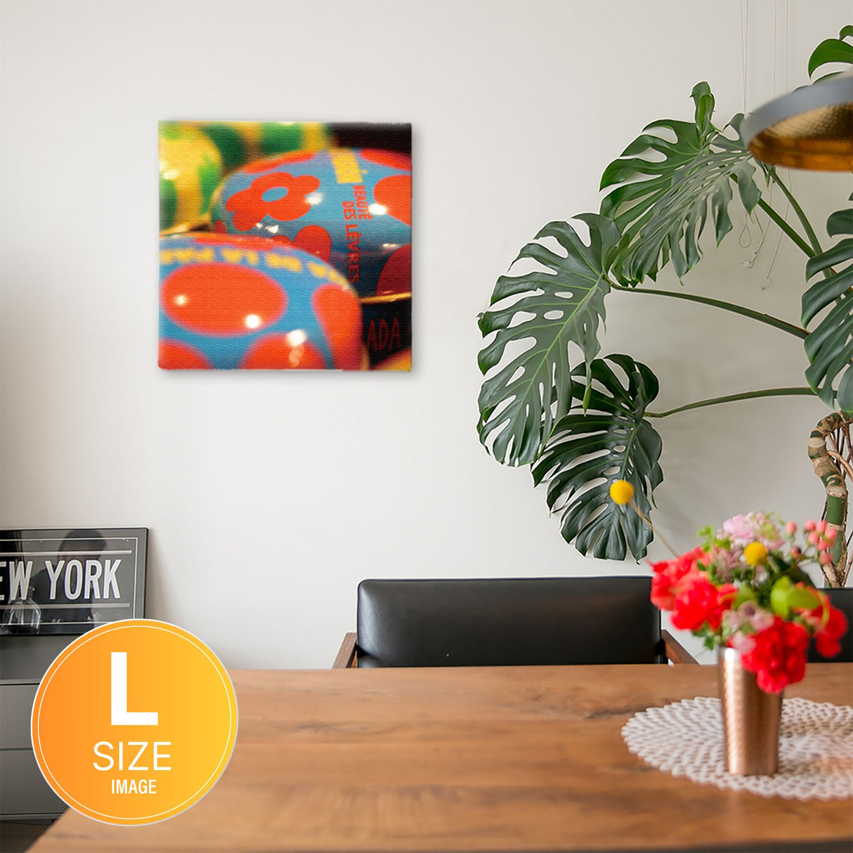 Fabric panel using landscape photos of beverages Interior goods pho-0039