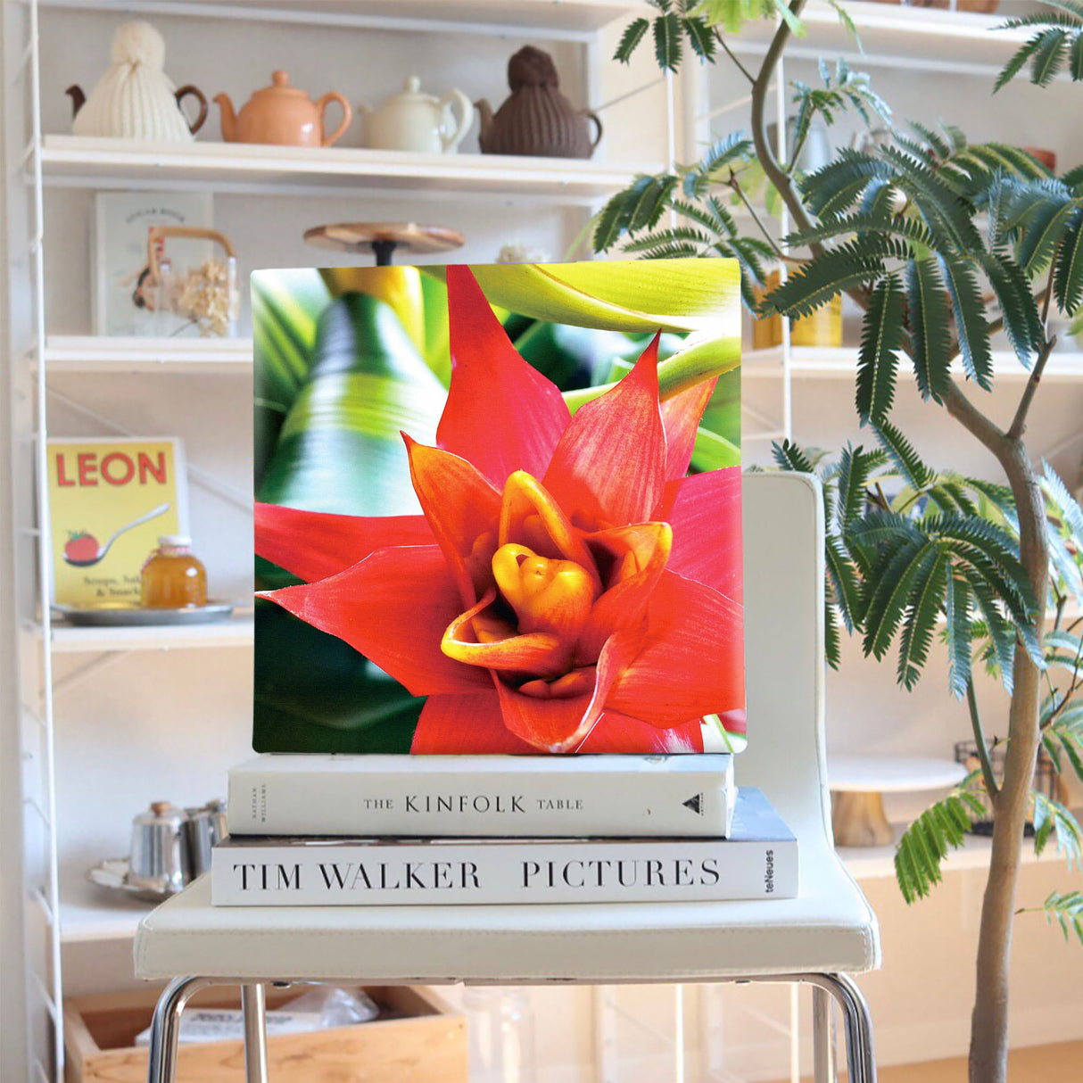 花モチーフのファブリックパネル インテリア 雑貨 pho-0058