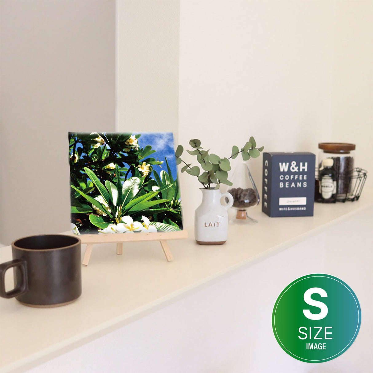 花モチーフのインテリア小物 アート 雑貨 pho-0059