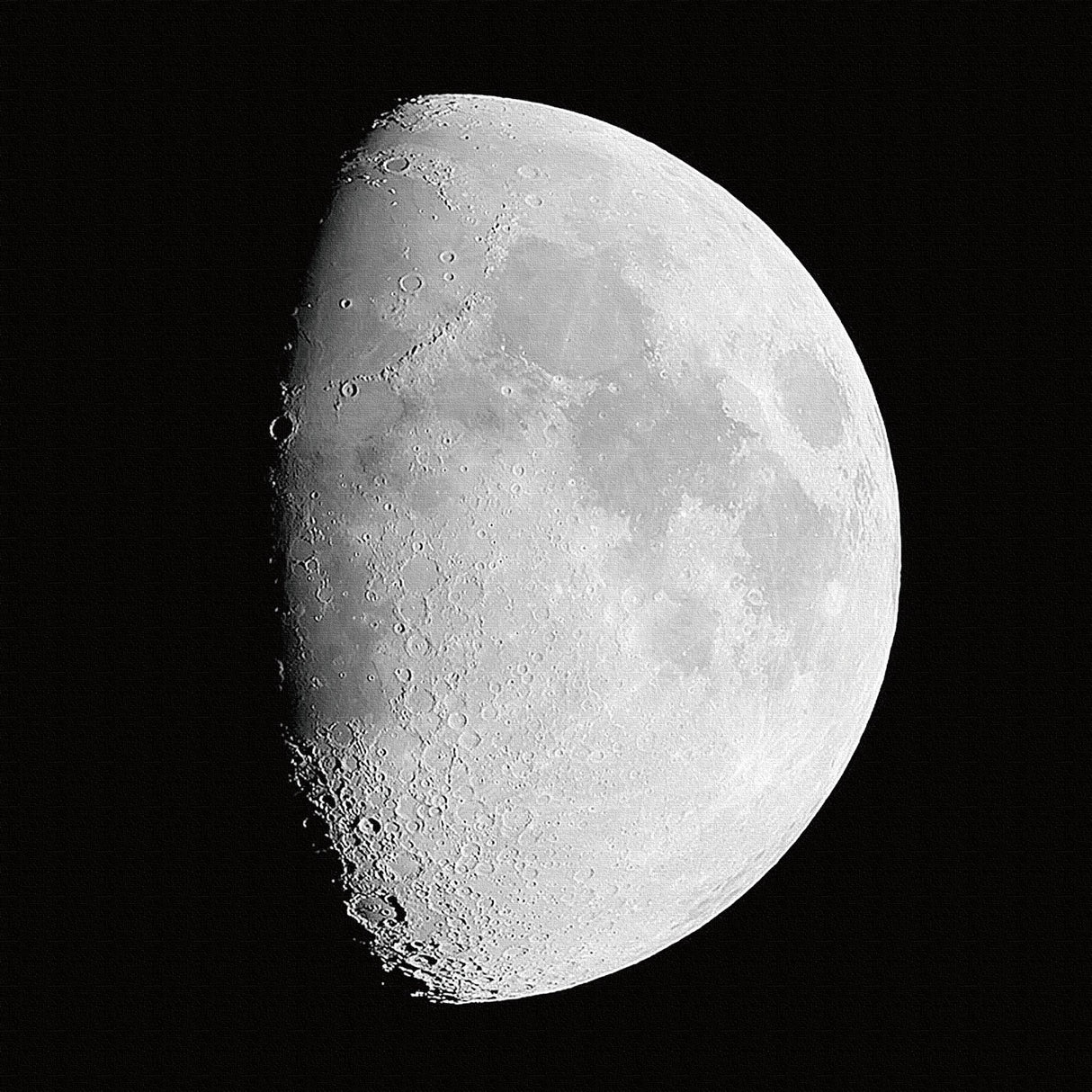 月をモチーフにしたファブリックパネル ポスター アート pho-0063