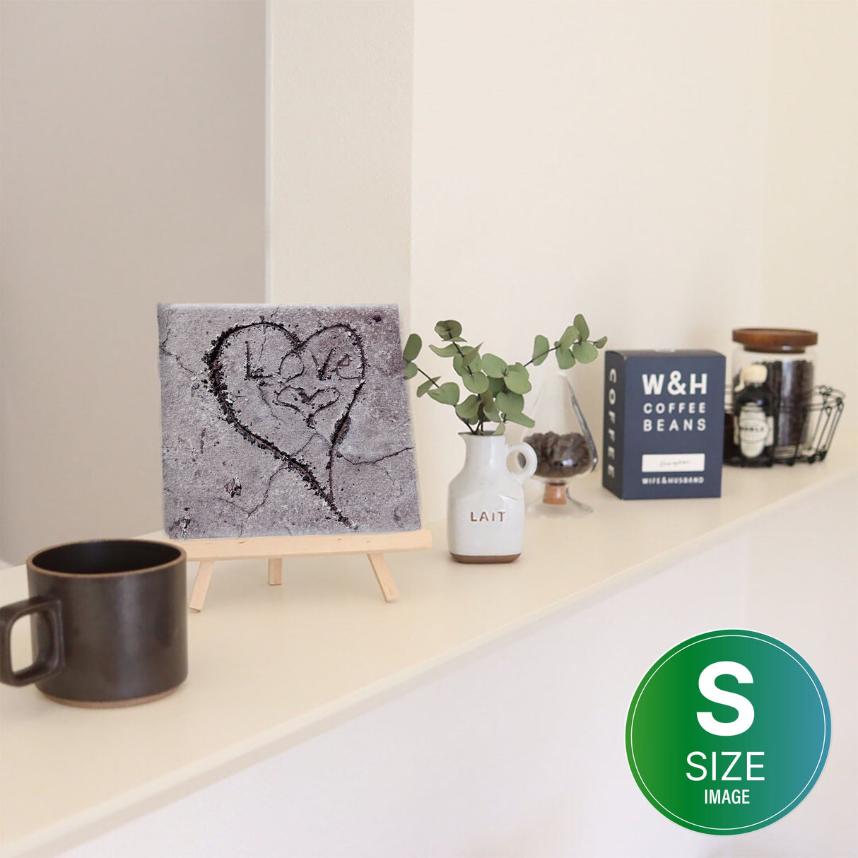 ギフトにおすすめ、ハートモチーフのインテリア小物 インテリア アート pho-0064