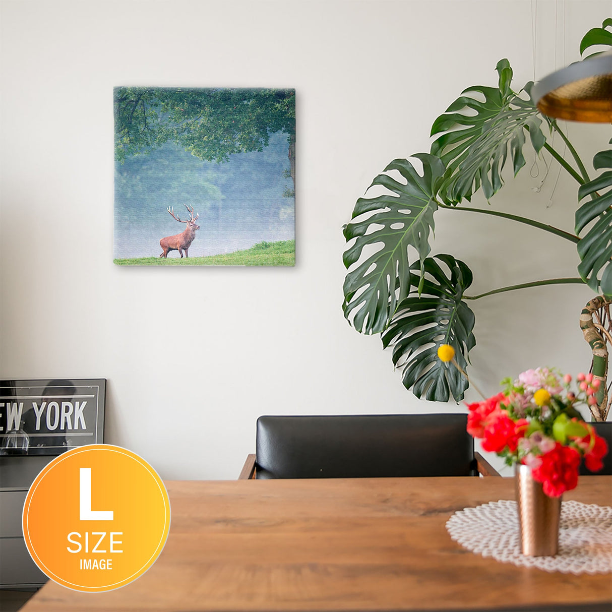 シカモチーフのインテリア小物 一人暮らし インテリア pho-0070