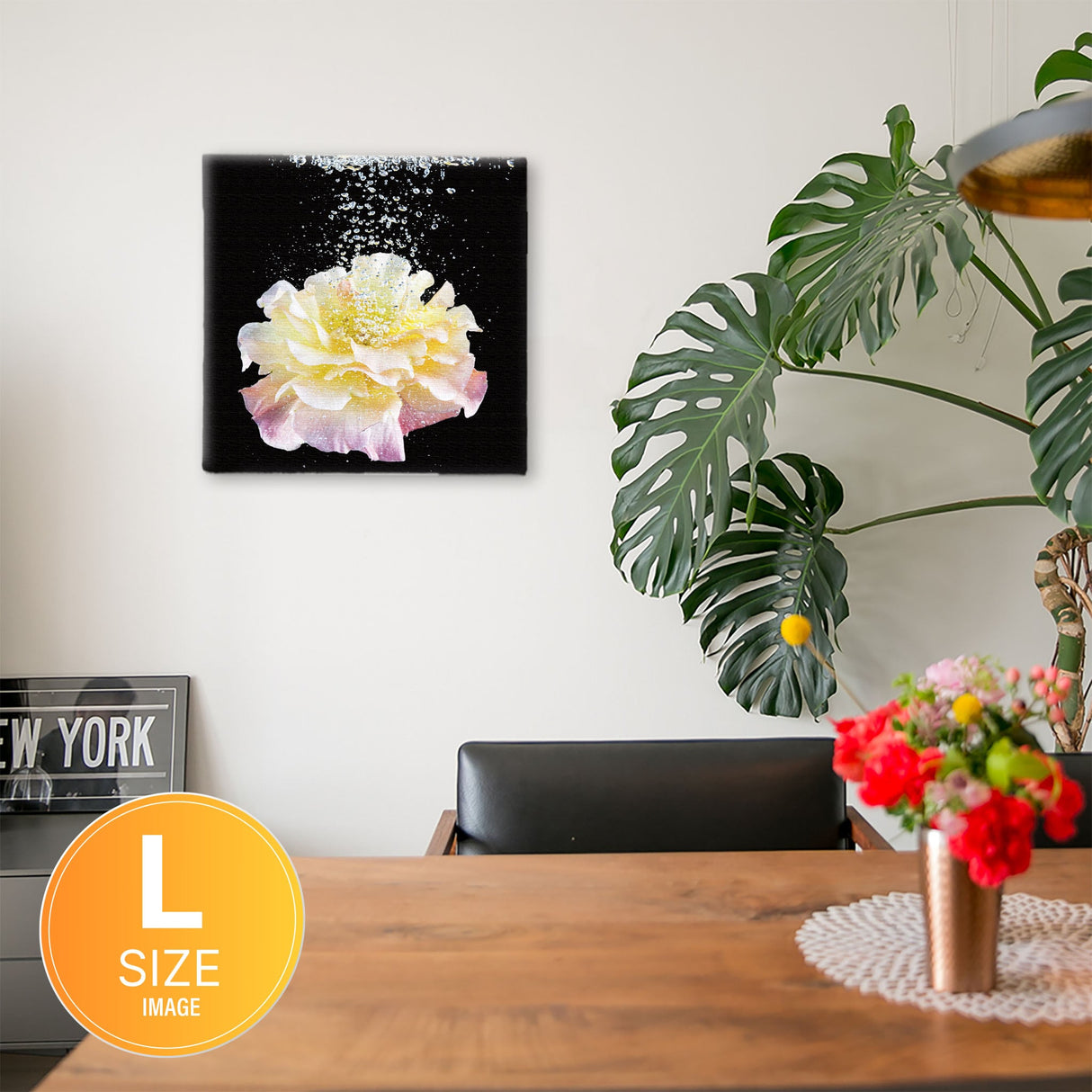 花のアートパネル アート 雑貨 pho-0082