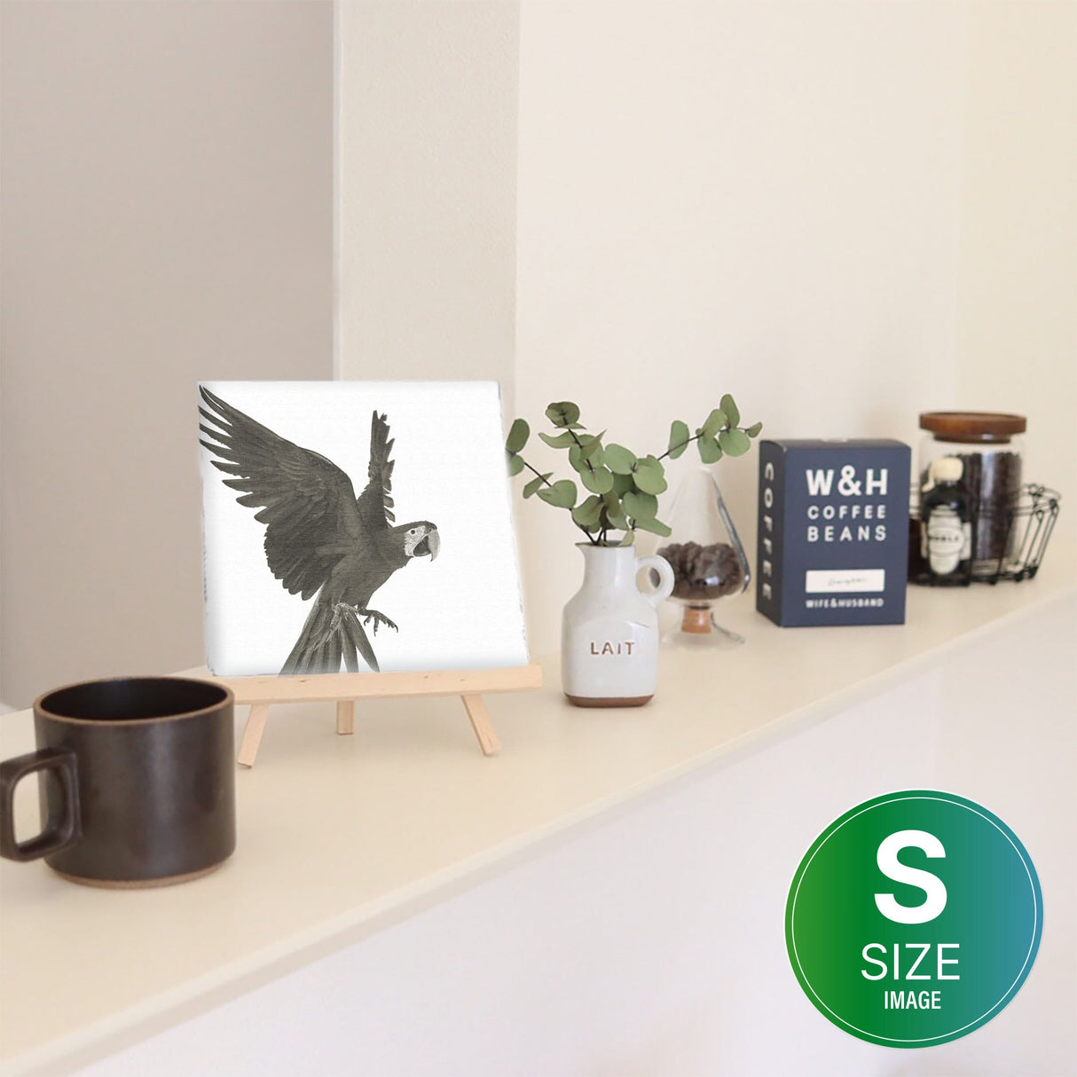 鳥の壁掛けアート インテリア 雑貨 アート シンプルモダン  pho-0108