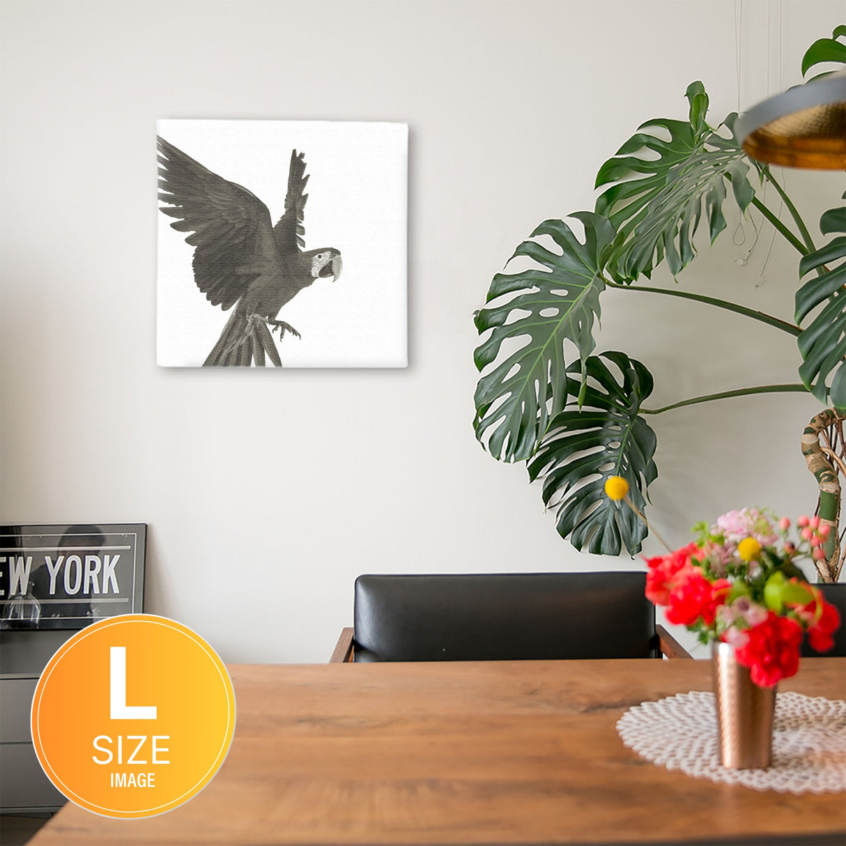 鳥の壁掛けアート インテリア 雑貨 アート シンプルモダン  pho-0108