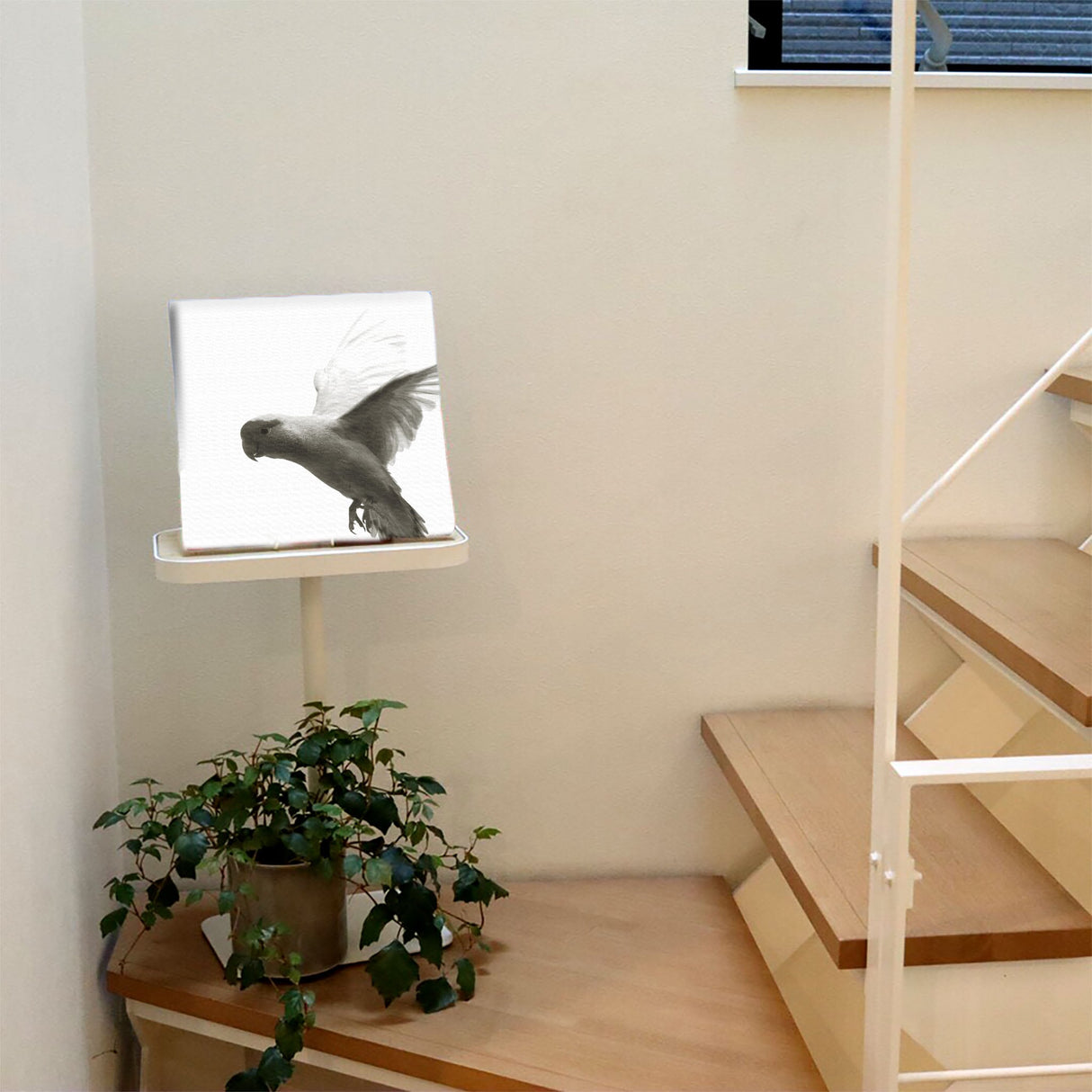 鳥のファブリックボード インテリア 雑貨 アート シンプルモダン  pho-0109