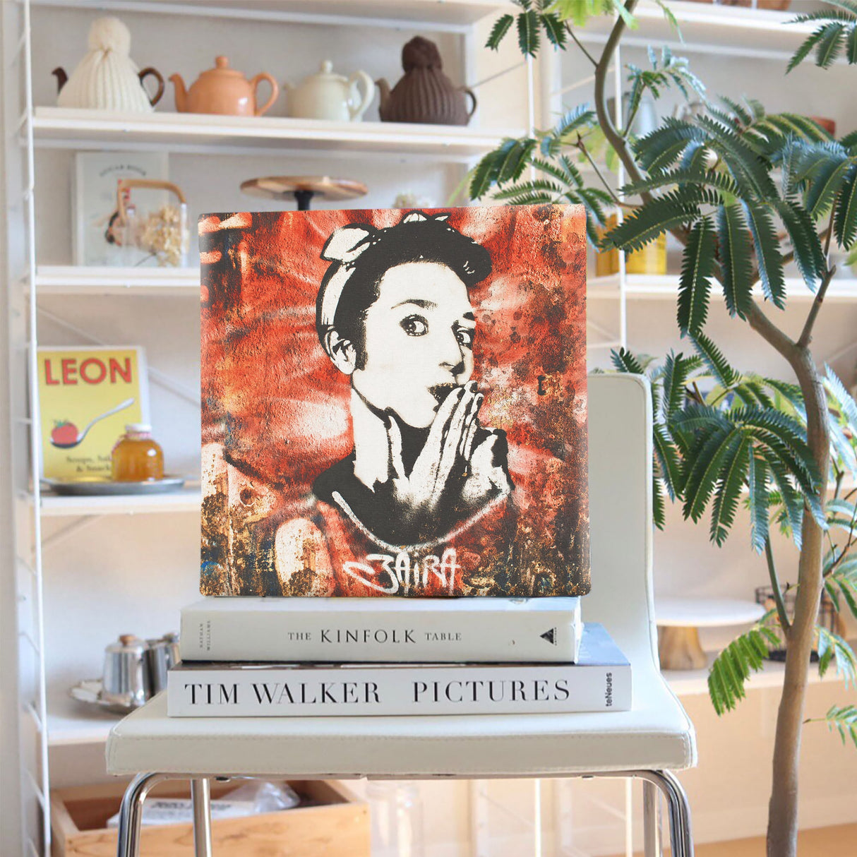 グラフィティのファブリックパネル インテリア雑貨 アートパネル キャンバス poht-1805-05