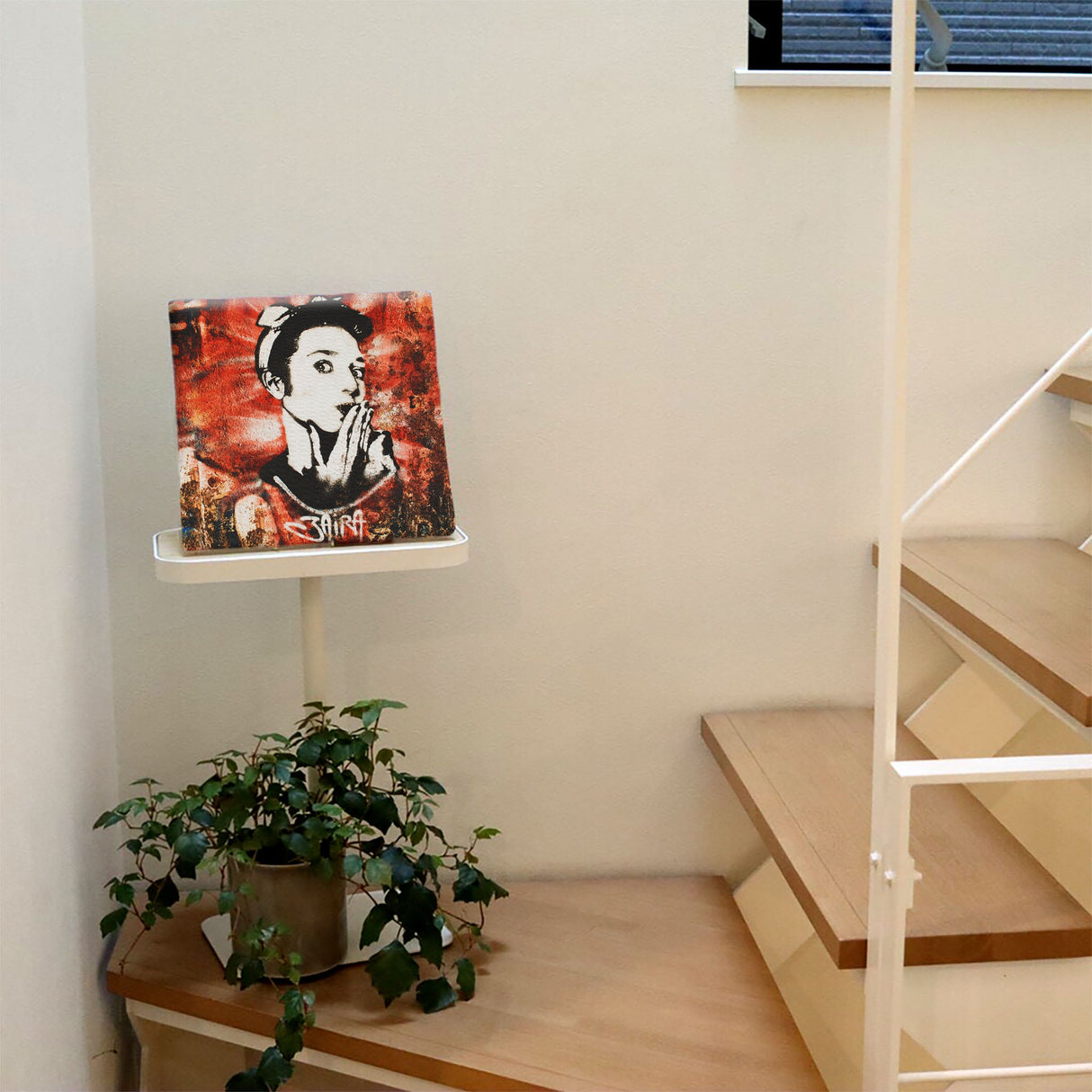 グラフィティのファブリックパネル インテリア雑貨 アートパネル キャンバス poht-1805-05