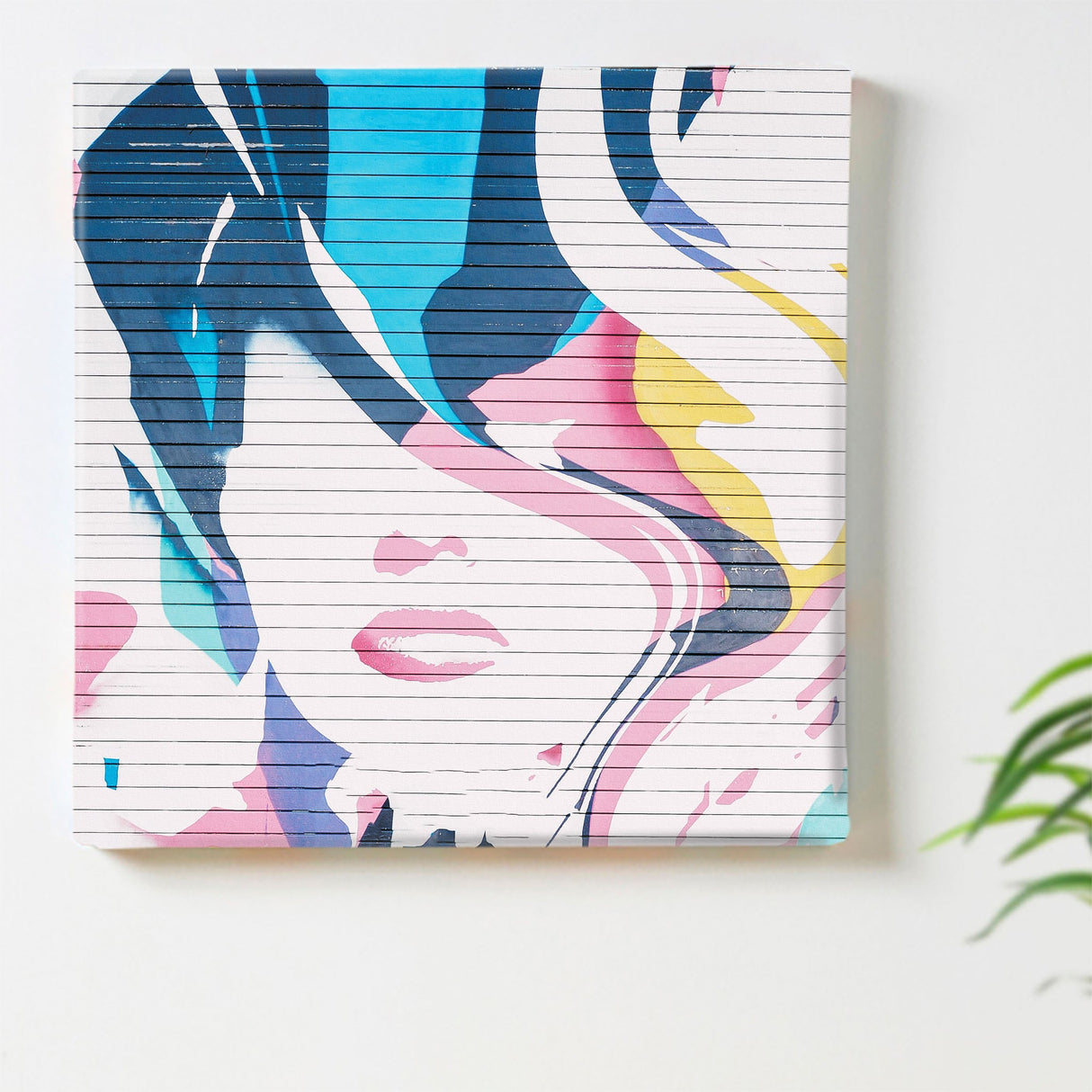 グラフィティのウォールデコ インテリア雑貨 アートパネル キャンバス   poht-1805-06