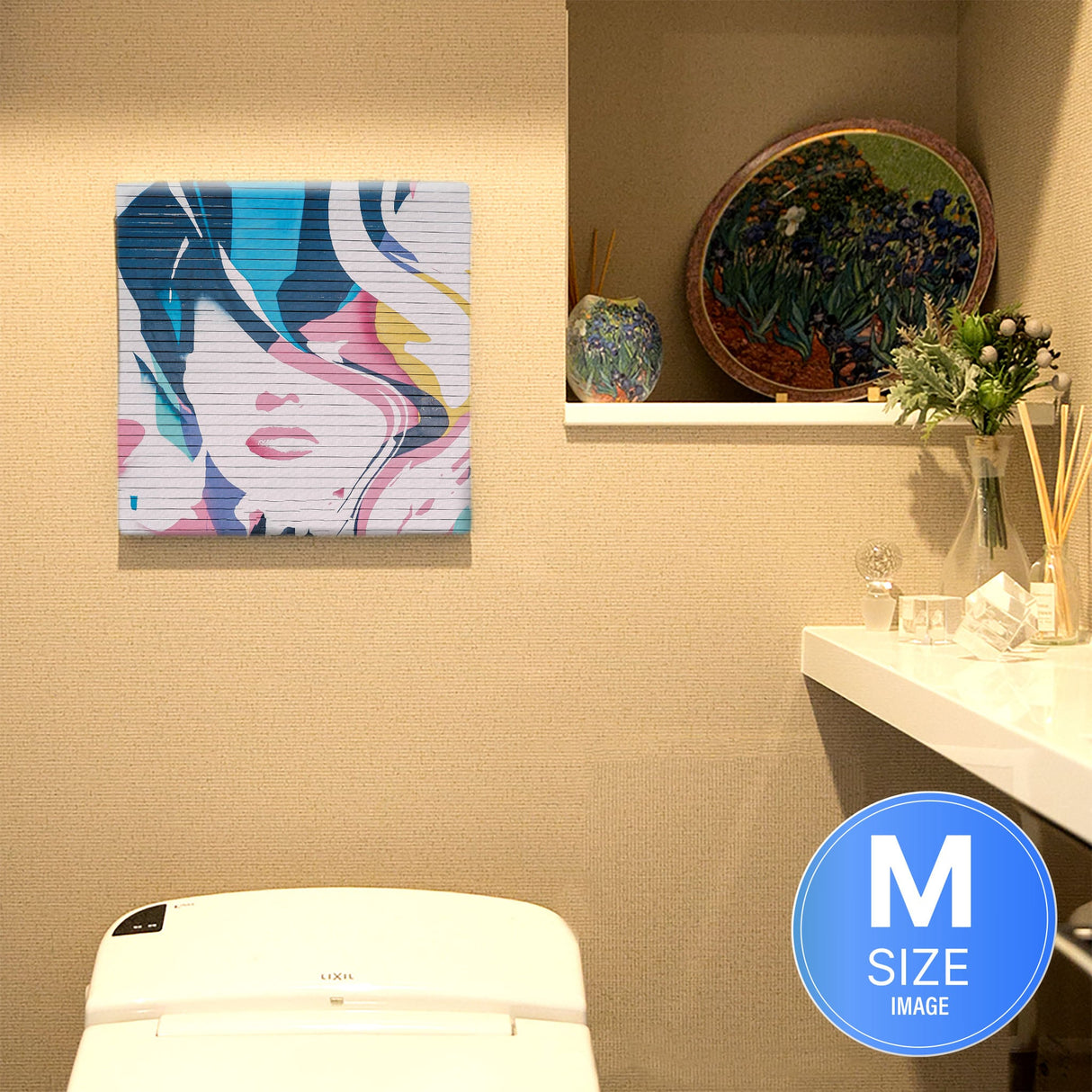 グラフィティのウォールデコ インテリア雑貨 アートパネル キャンバス   poht-1805-06