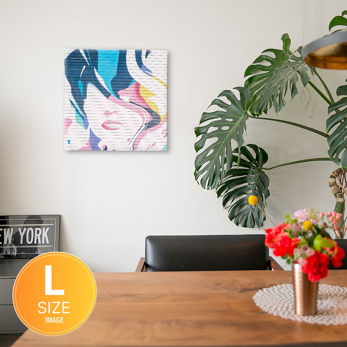 グラフィティのウォールデコ インテリア雑貨 アートパネル キャンバス   poht-1805-06