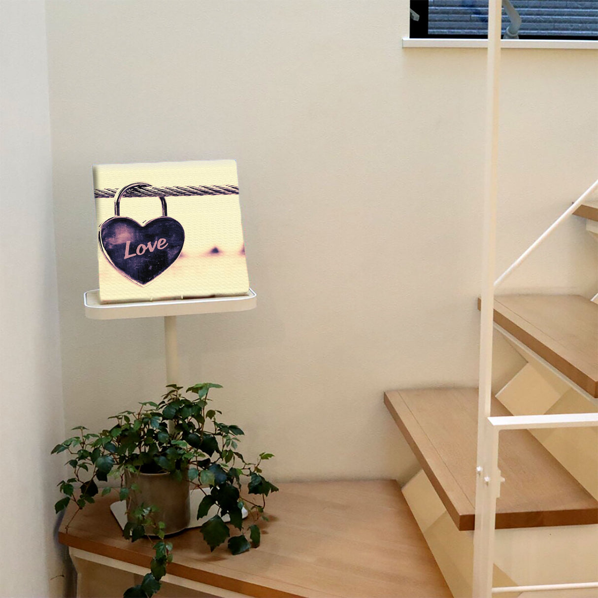 LOVEのファブリックパネル インテリア雑貨 アートパネル キャンバス   poht-1805-12