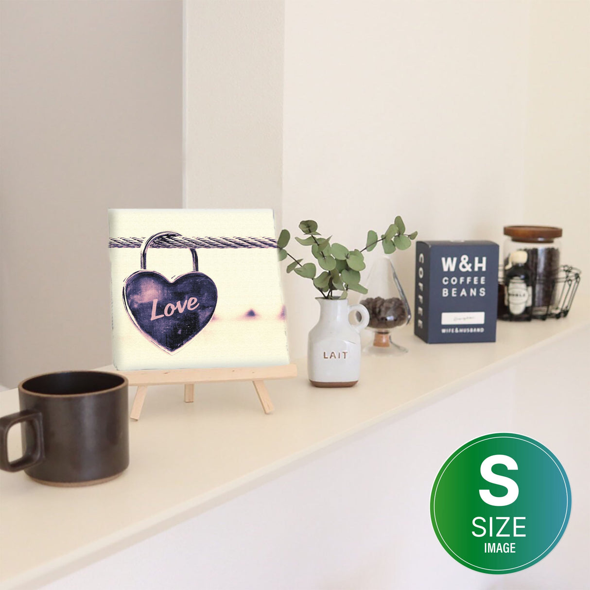 LOVEのファブリックパネル インテリア雑貨 アートパネル キャンバス   poht-1805-12