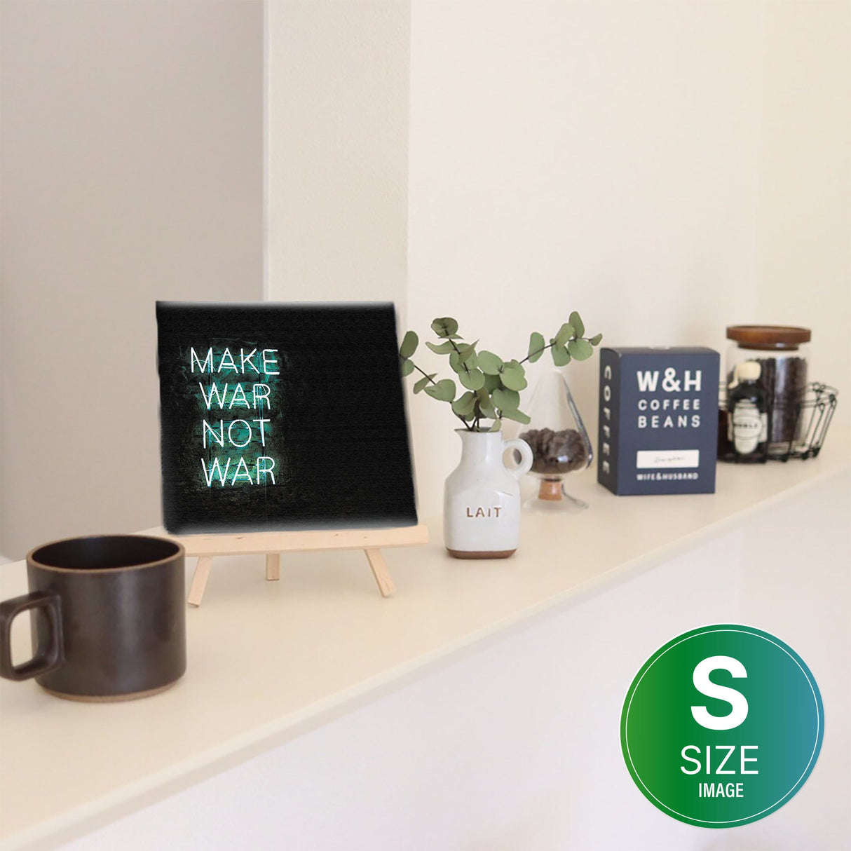 ネオンのファブリックボード インテリア雑貨 アートパネル キャンバス poht-1805-20