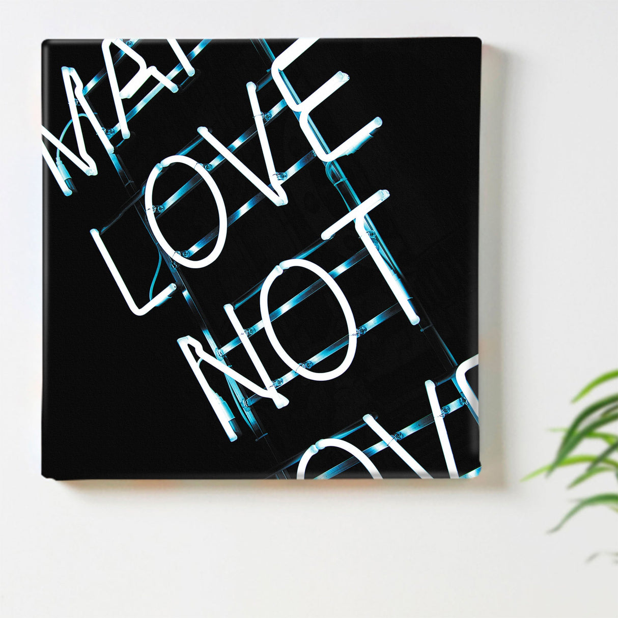 ネオンのファブリックパネル インテリア雑貨 アートパネル キャンバス poht-1805-21