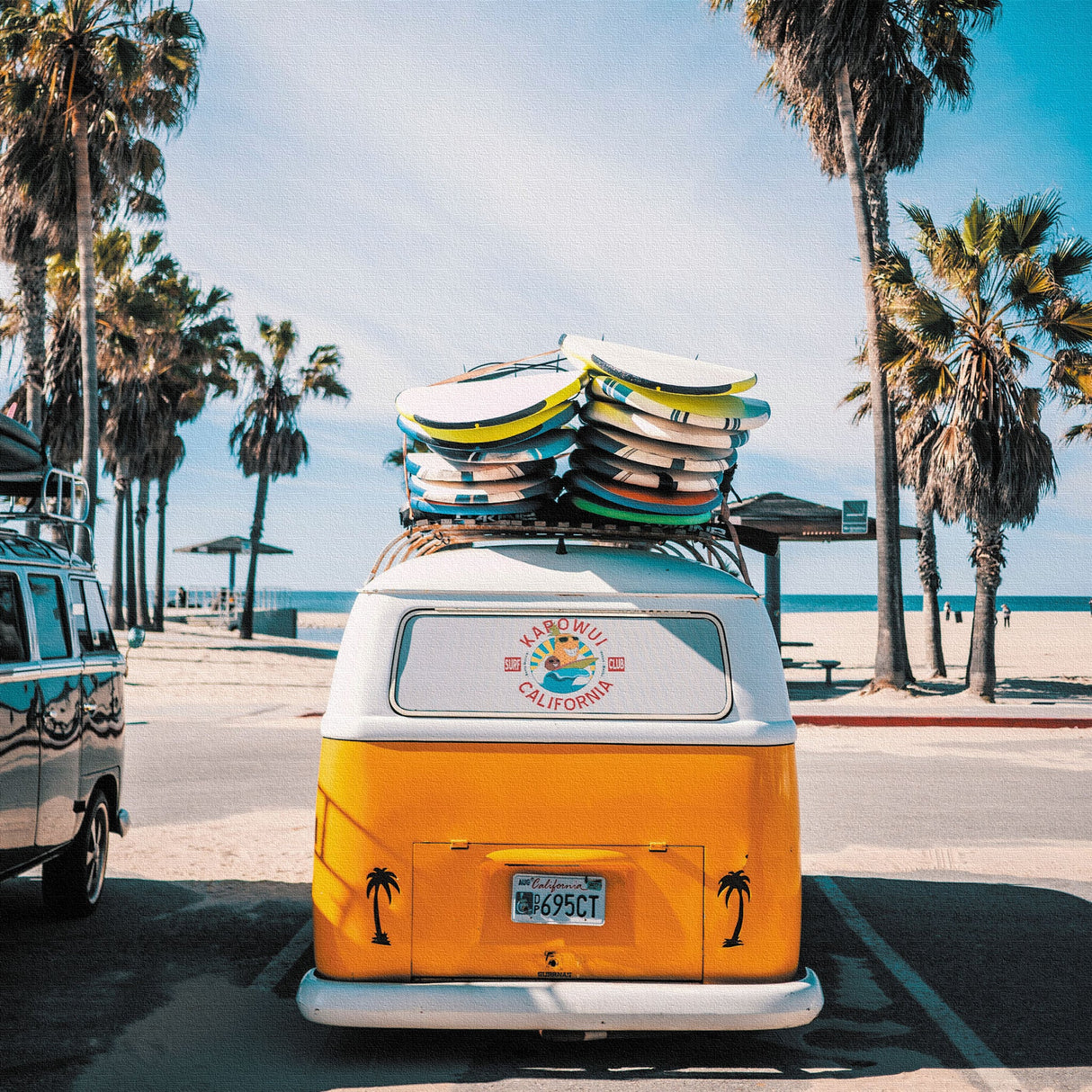 サーフのアートパネル インテリア雑貨 アートパネル キャンバス poht-1805-23