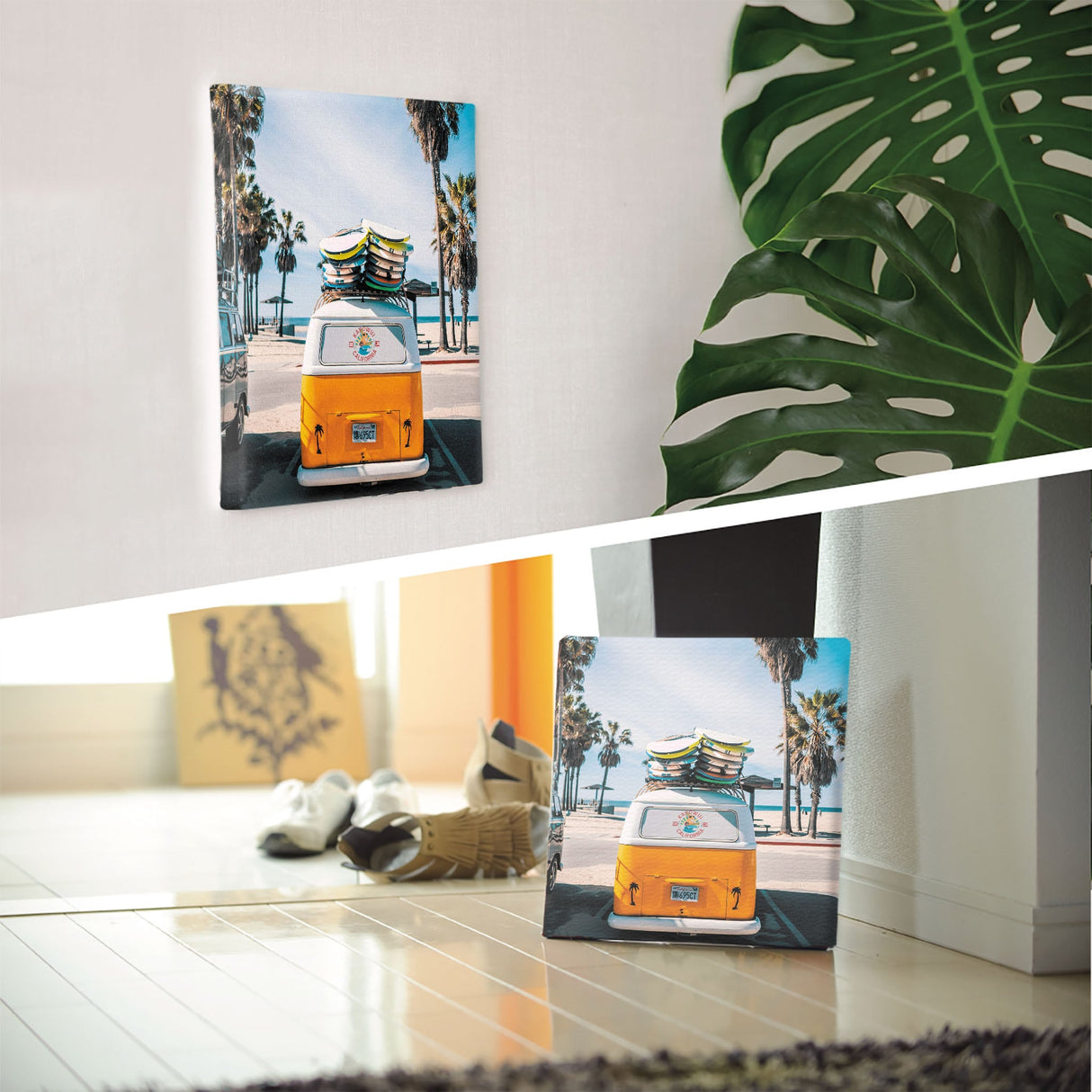 サーフのアートパネル インテリア雑貨 アートパネル キャンバス poht-1805-23