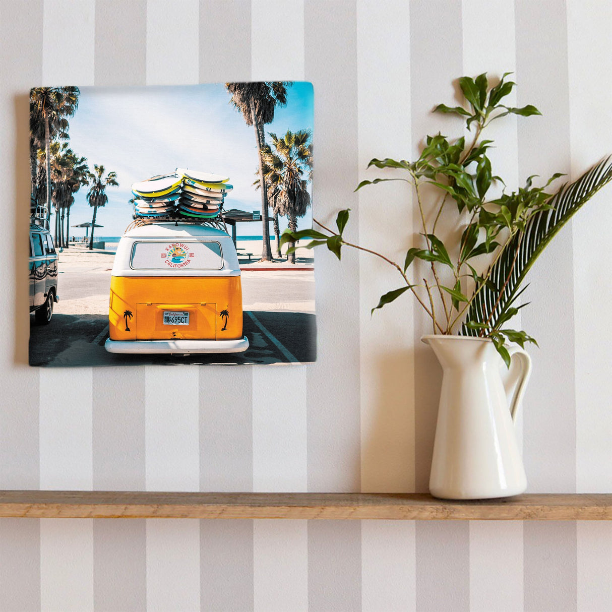 サーフのアートパネル インテリア雑貨 アートパネル キャンバス poht-1805-23