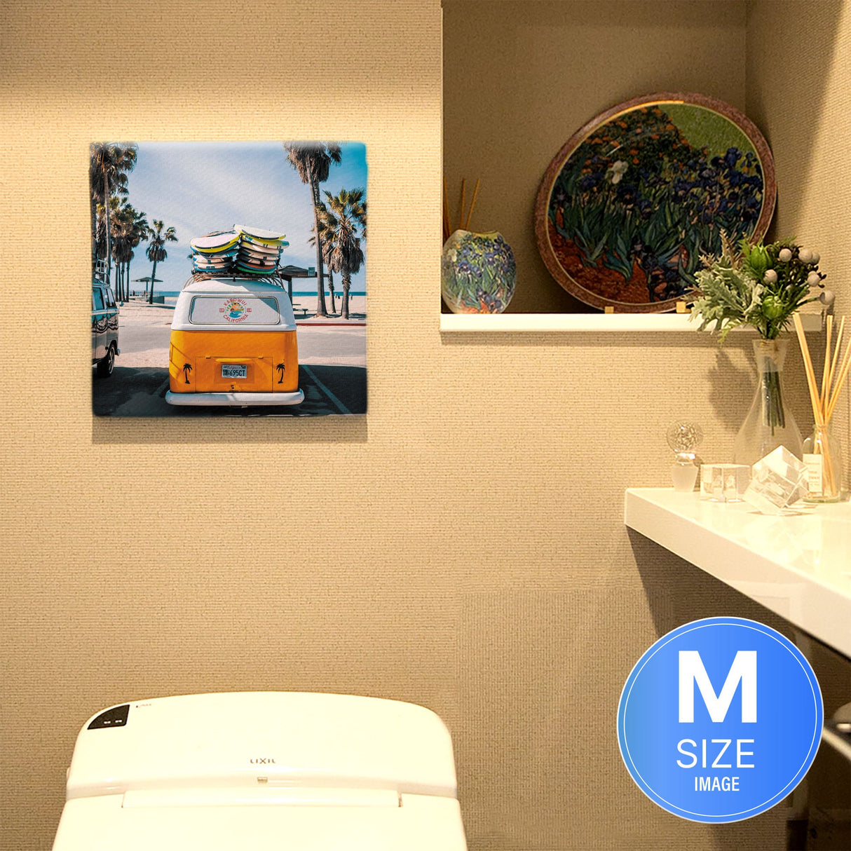 サーフのアートパネル インテリア雑貨 アートパネル キャンバス poht-1805-23