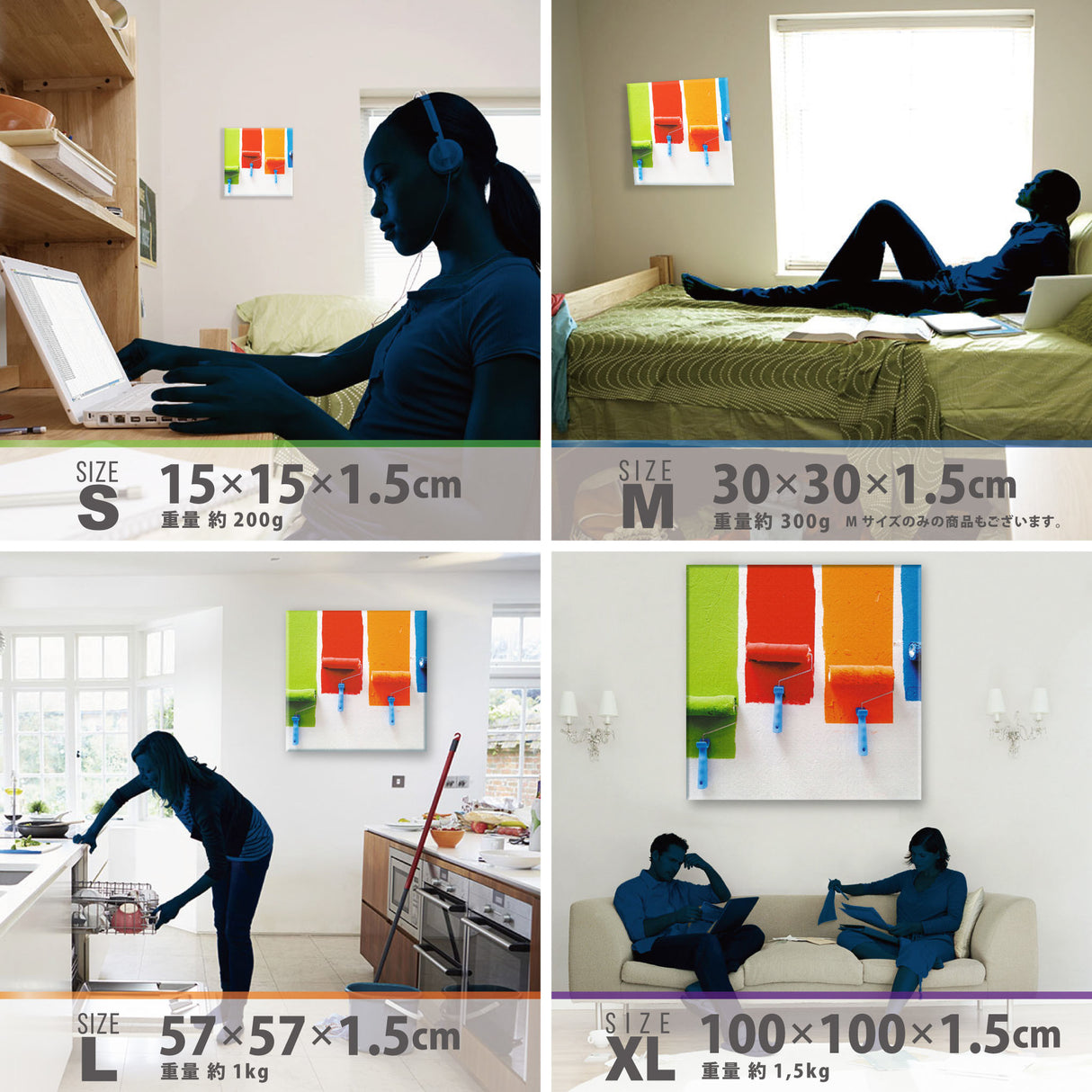 ポップアートのファブリックボード インテリア雑貨 アートパネル キャンバス poht-1805-25