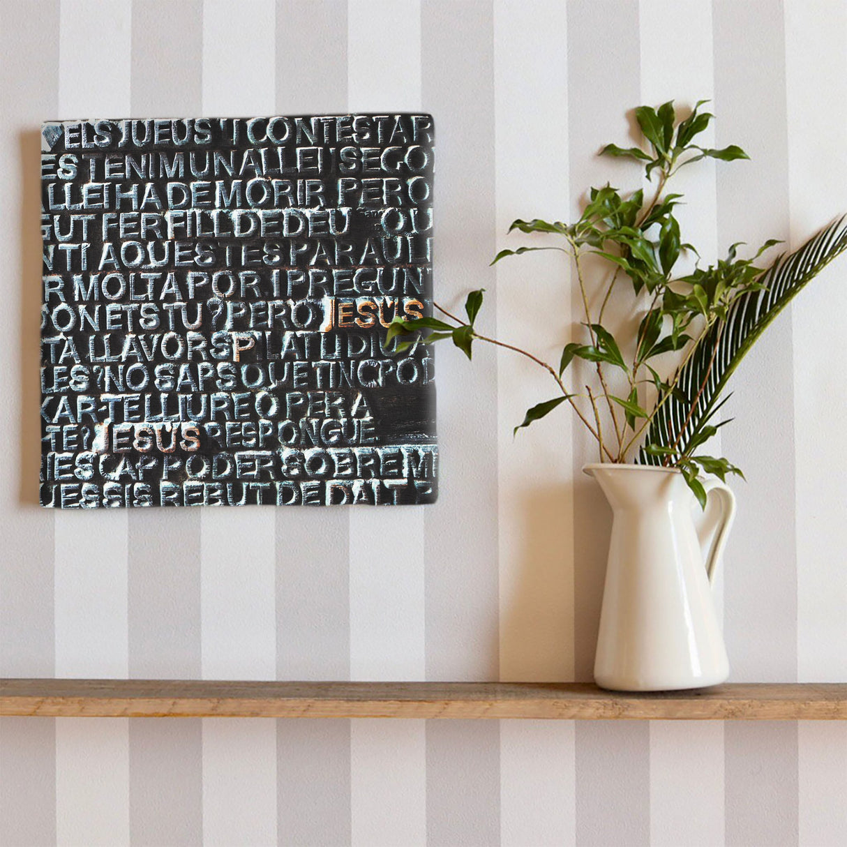 タイポグラフィのアートパネル インテリア雑貨 アートパネル キャンバス poht-1805-28